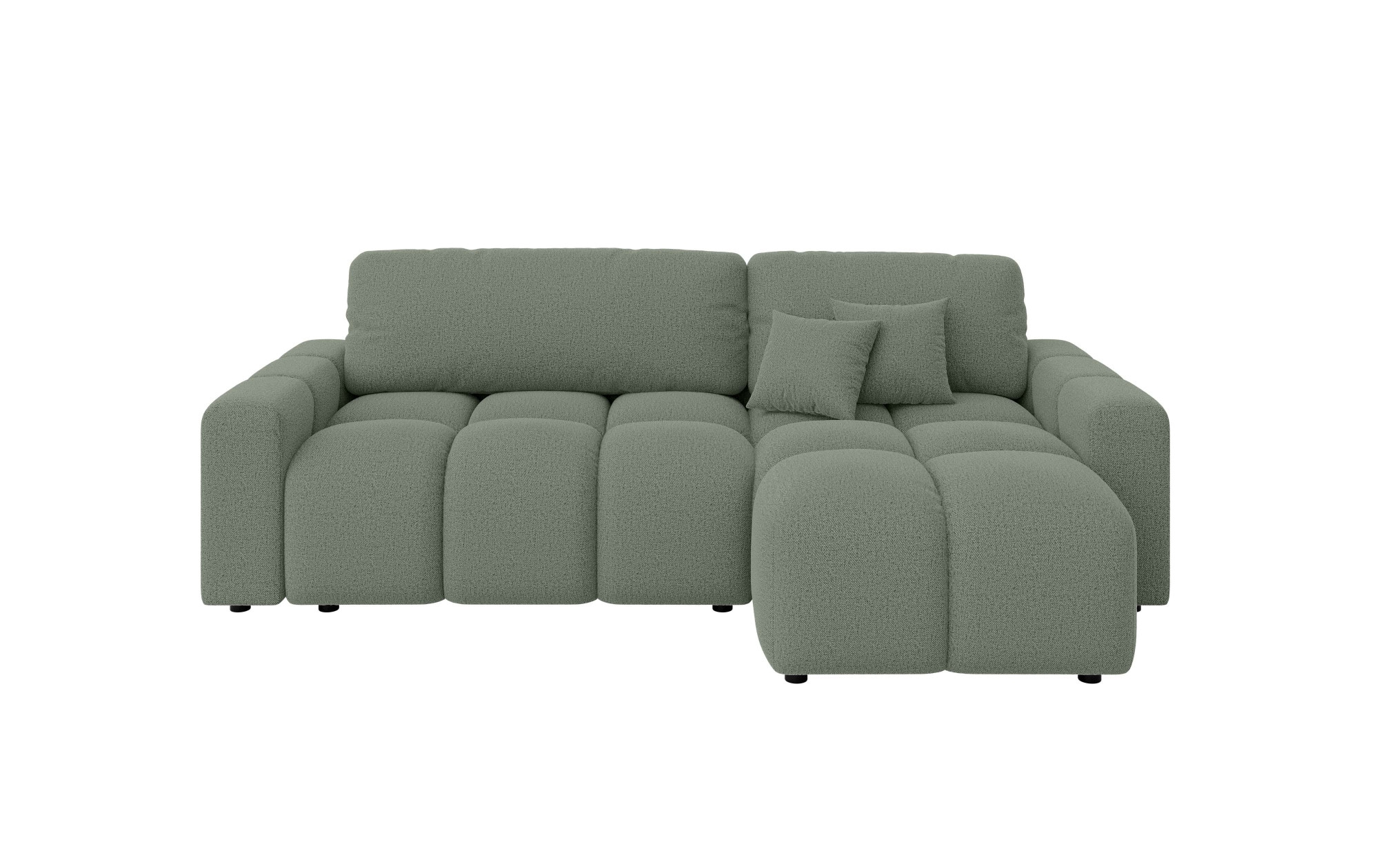 INOSIGN Ecksofa »FELICI, Schlafsofa 233cm, L-Form mit Recamiere beidseitig montierbar«, Designsofa mit Bettfunktion und Bettkasten, Masse B/T/H: 233/142/88 cm