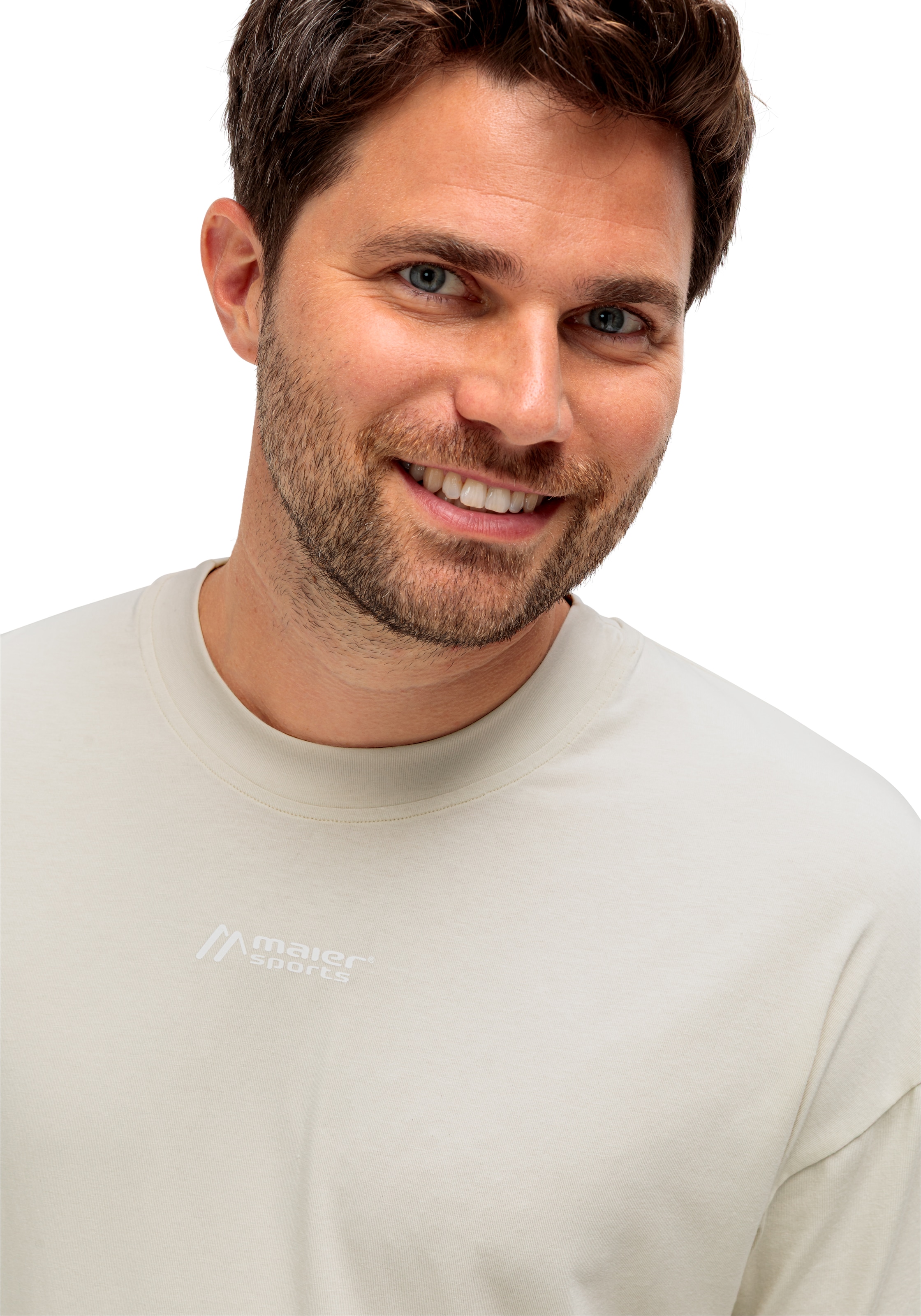 Maier Sports T-shirt à manches courtes »MS FAV TEE« Unisex T-Shirt lockere Passform mit bequemem Schnitt