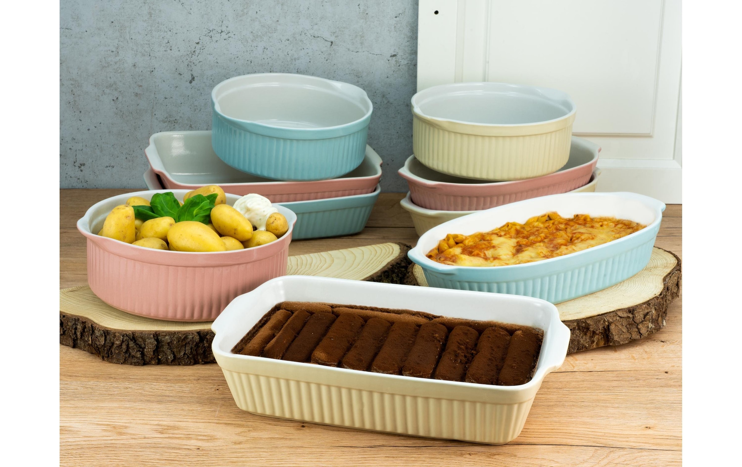 CreaTable Plat à four »Auflaufform Oval«