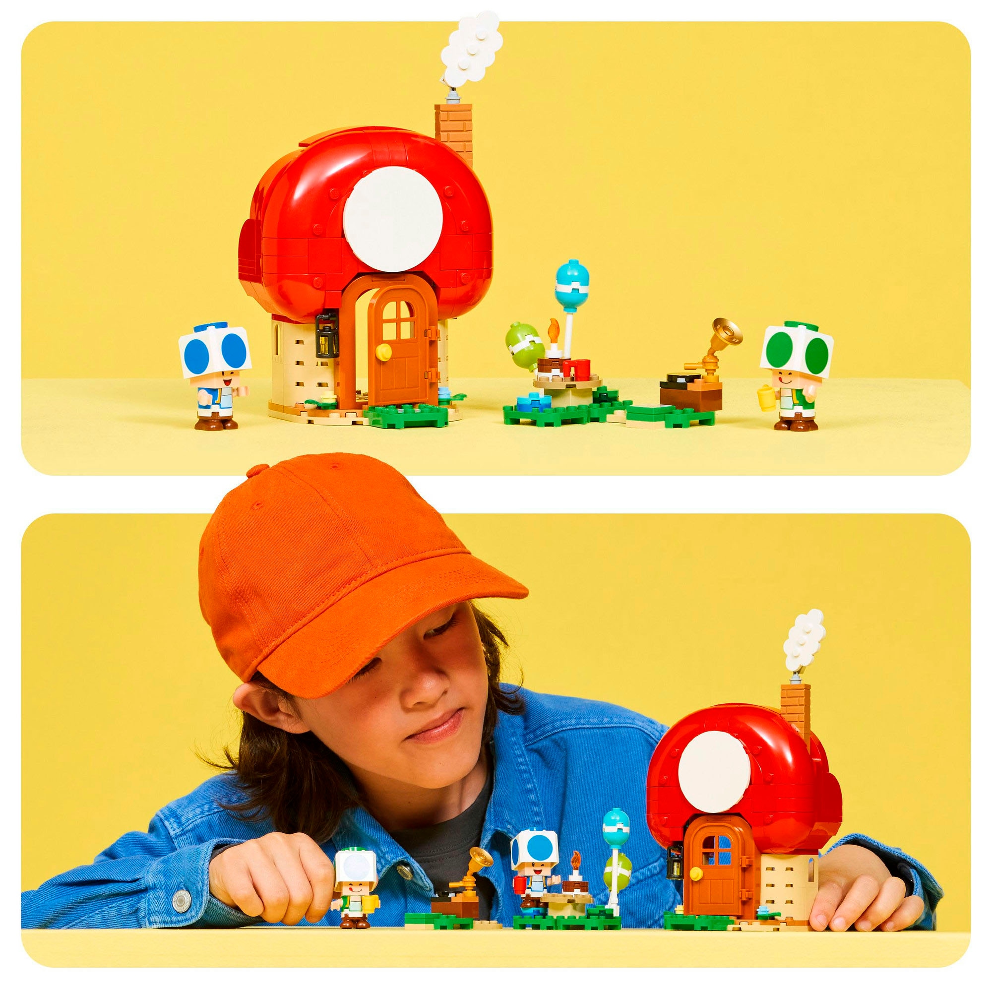 LEGO® Pions de construction »Party beim Toad-Haus (72041), LEGO Super Mario« Made in Europe