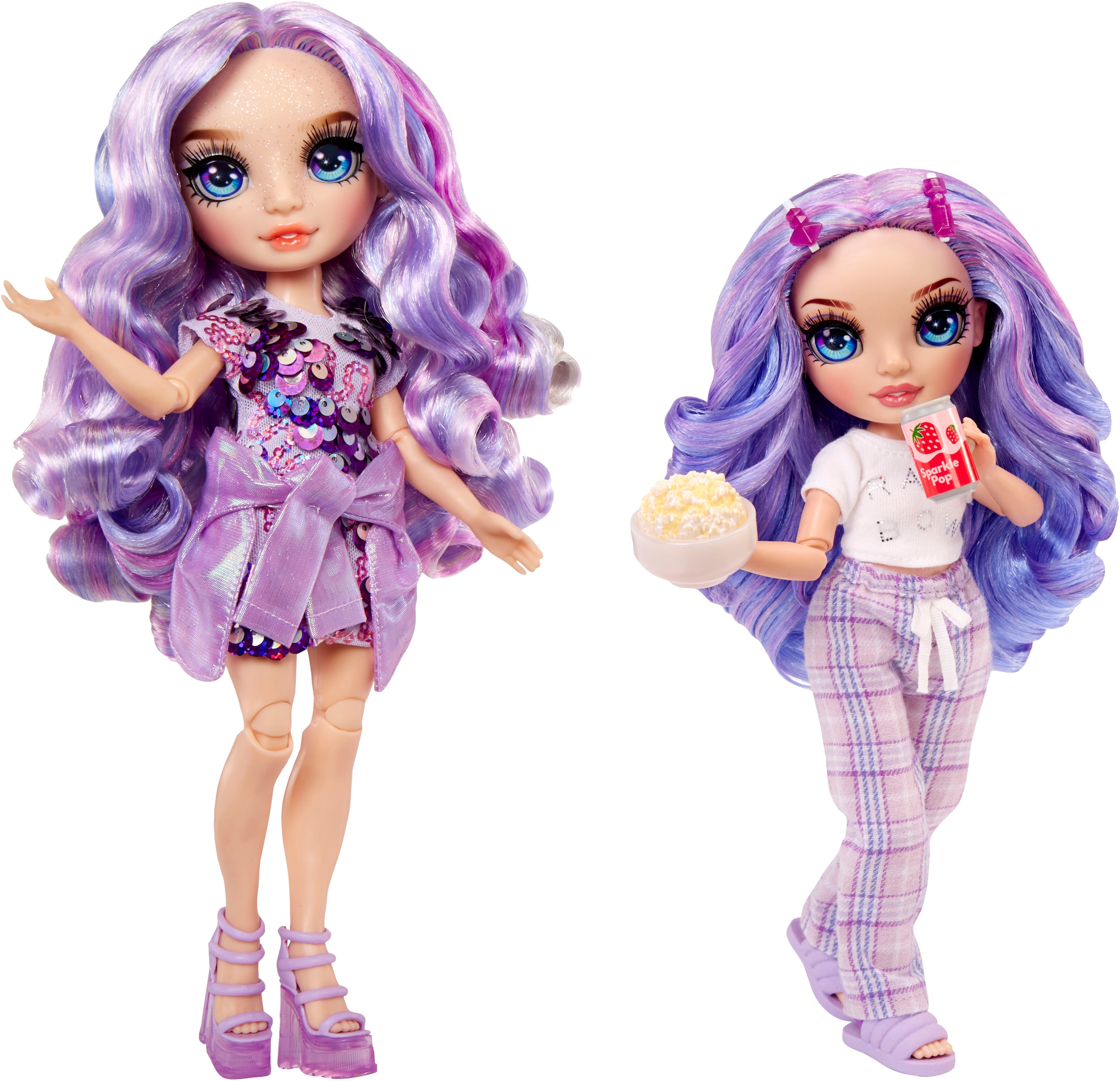 RAINBOW HIGH Poupée à habiller »Junior High PJ Party Fashion Doll Violet (Purple)«