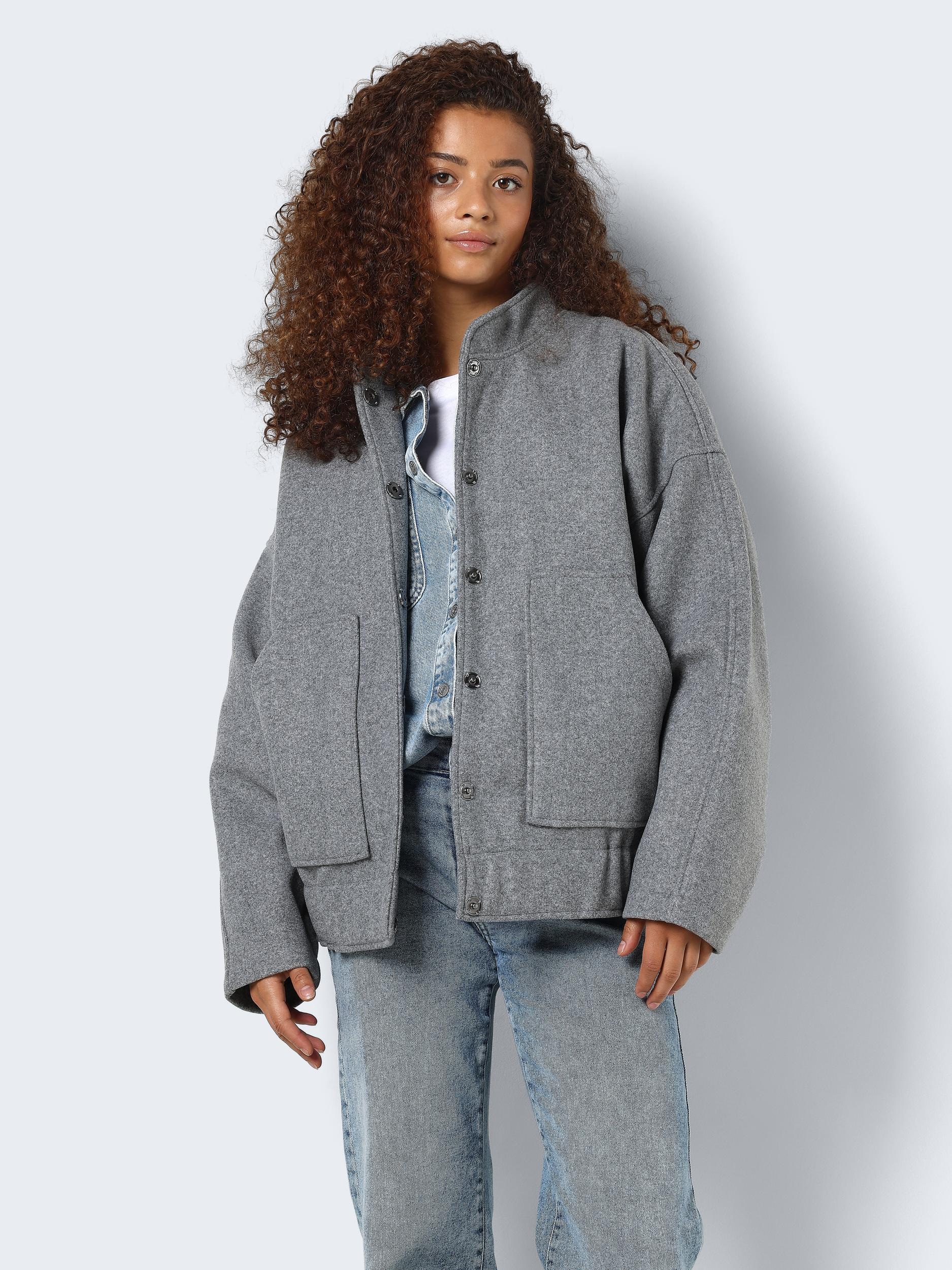 Image of Noisy may Blusenjacke "NMHALSTON L/S BOMBER JACKET WVN NOOS"