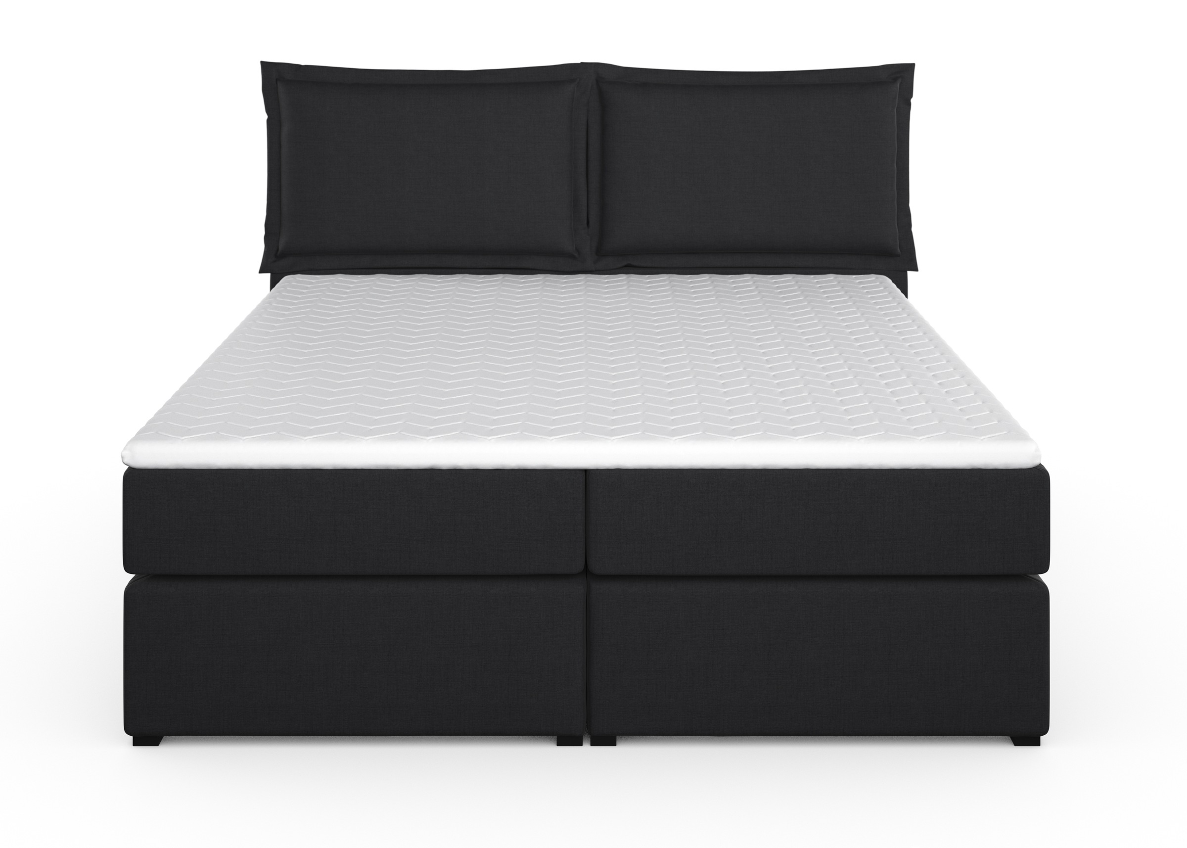 Home affaire Boxspringbett »Lysann«, 5fach verstellbares Kopfteil, in 4 Breiten, 3 Matratzenarten