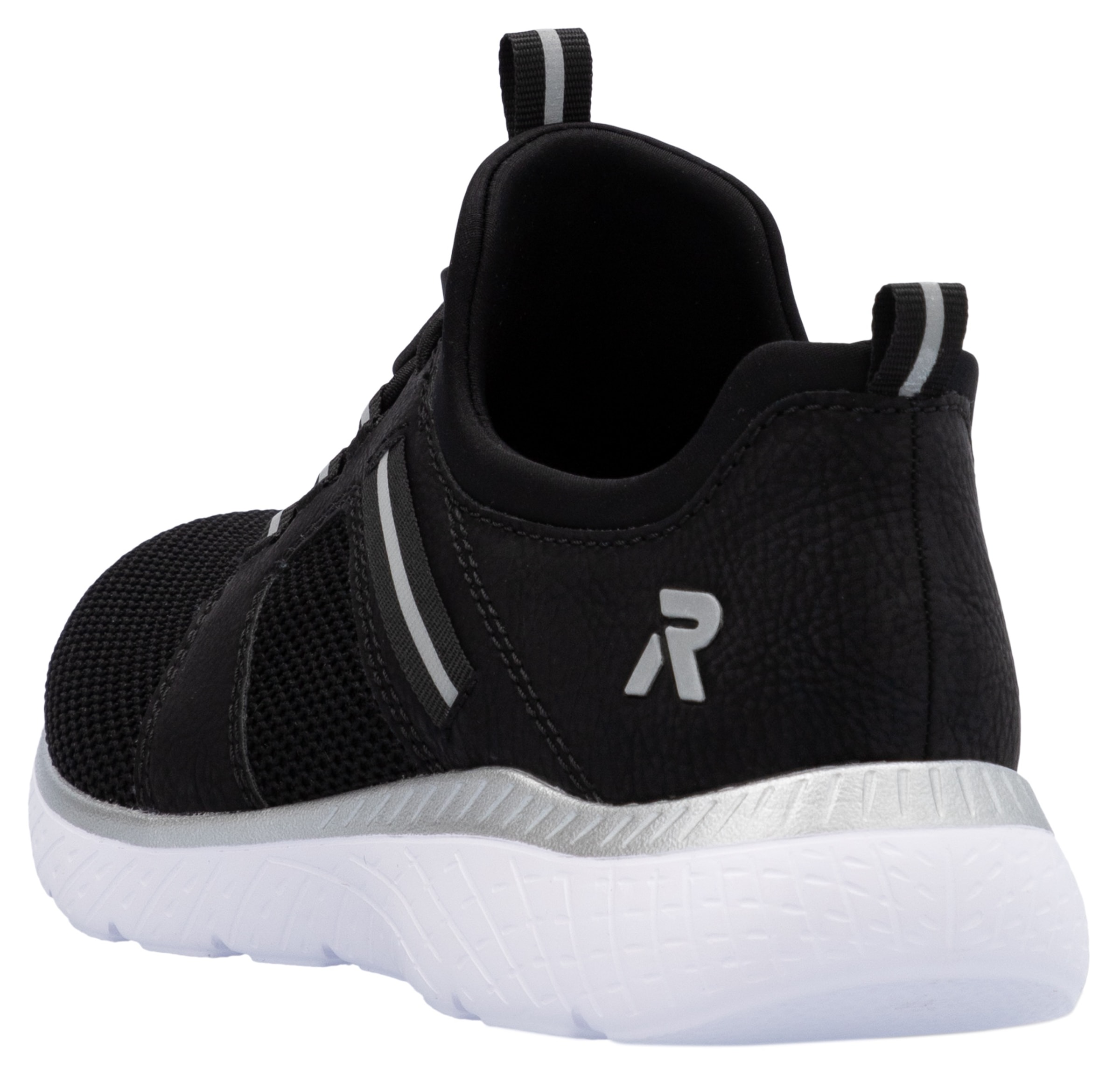 RIEKER Sport Baskets slip-on  , chaussure à enfiler, chaussure basse, sneaker de loisirs avec languettes d'enfilage