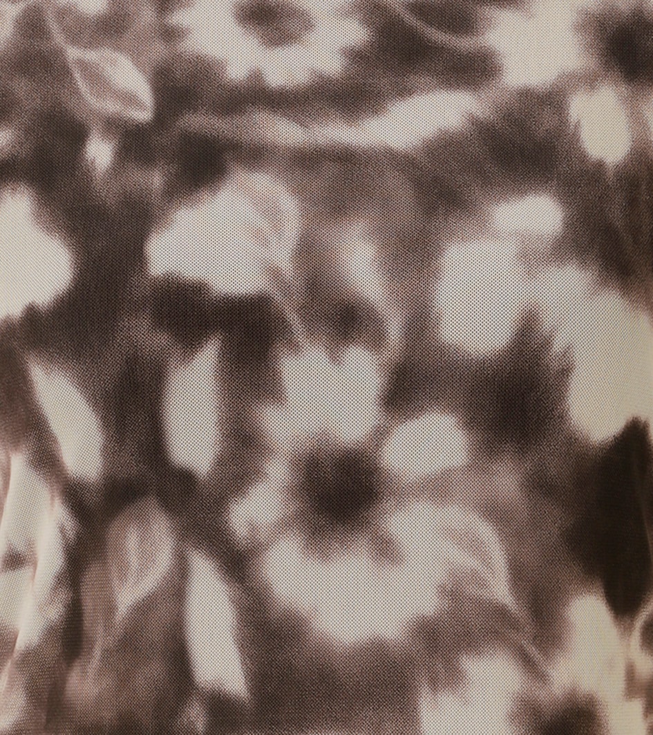 Aniston CASUAL Mini-robe avec imprimé floral graphique effet batik - NOUVELLE COLLECTION