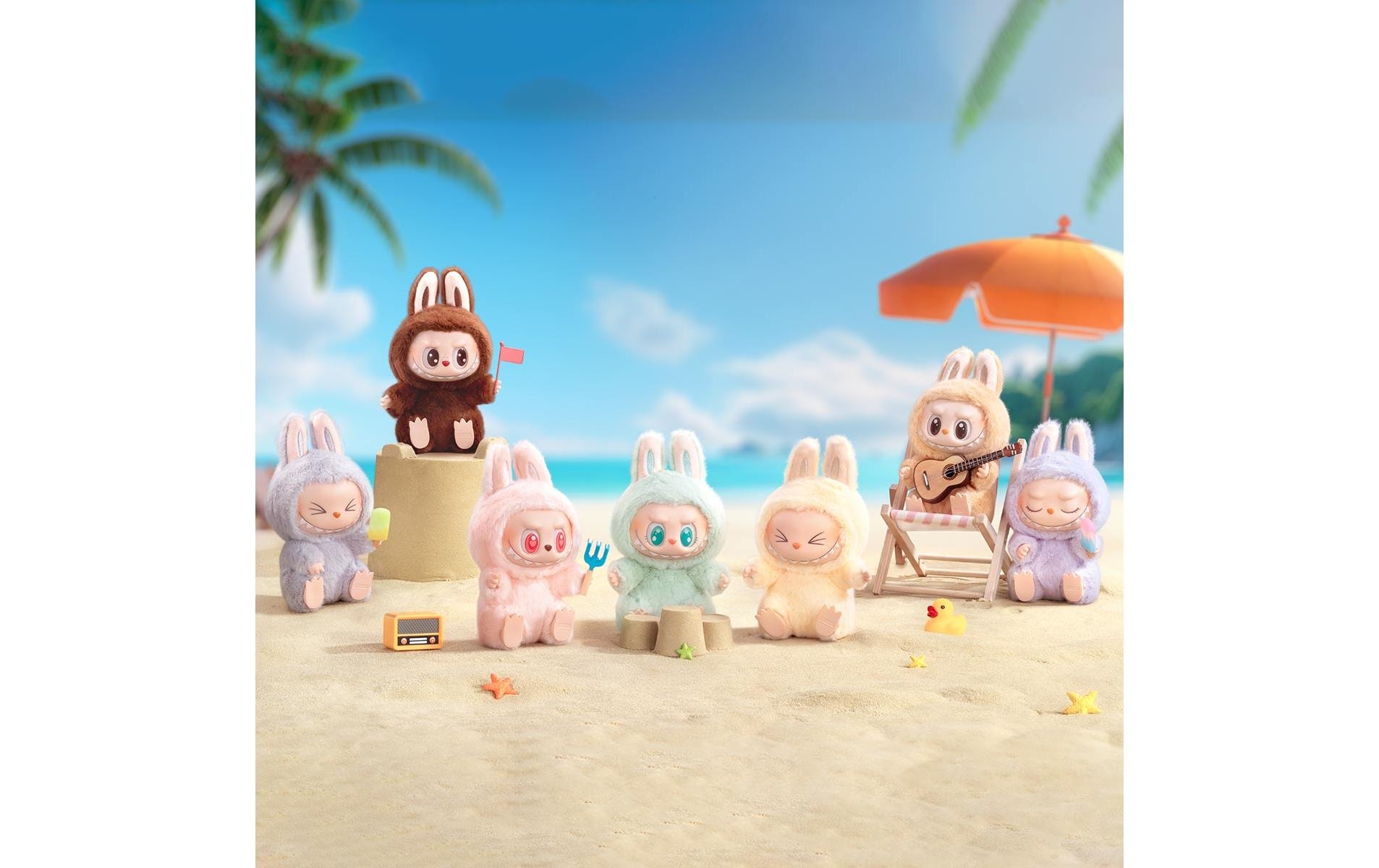Plüschfigur »Pop Mart Plüsch-Anhänger Labubu «Have a Seat» Blind Box«