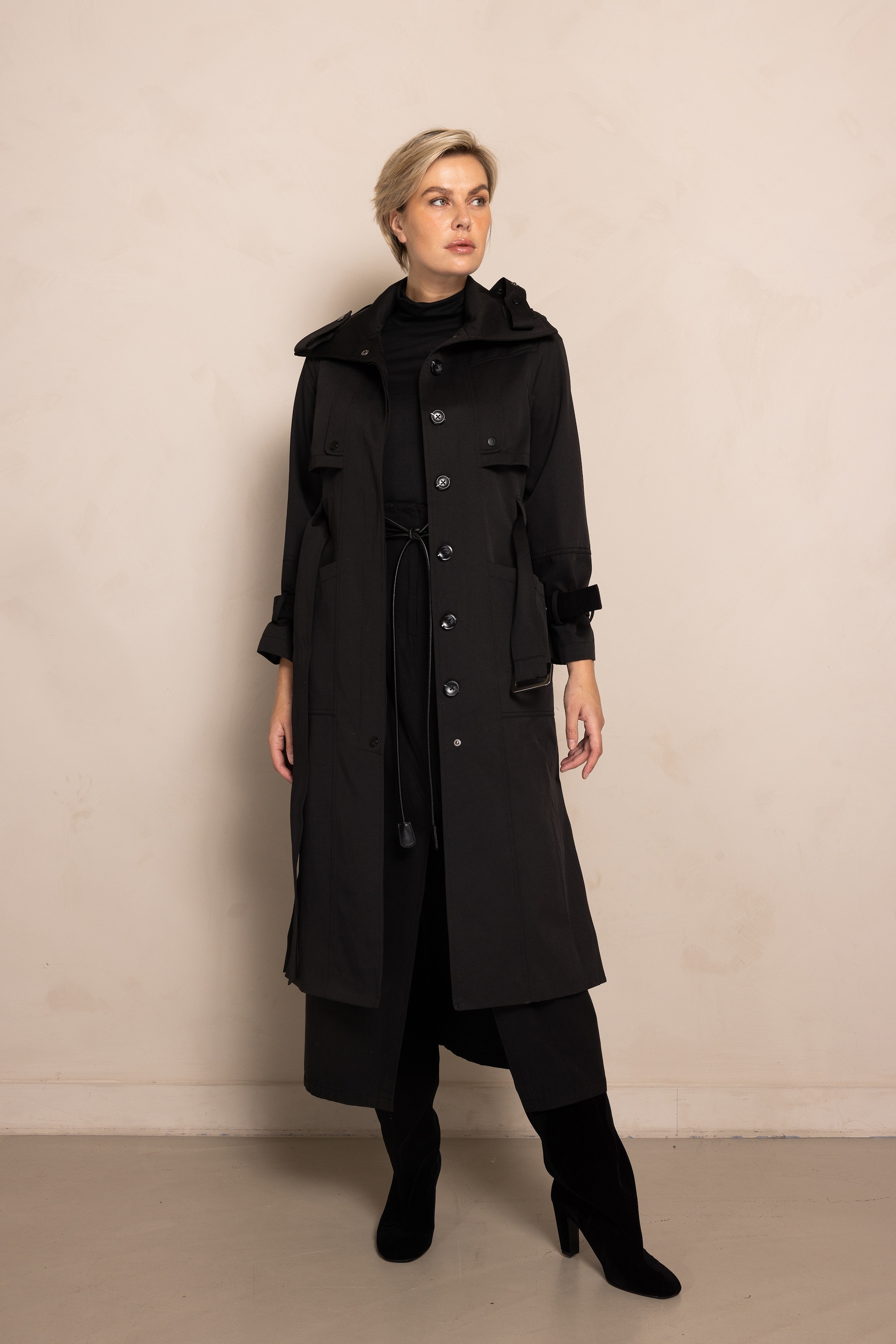 Image of Zhrill Trenchcoat "ZHELSE" Regular Fit, mit Eingrifftaschen, mit Reverskragen