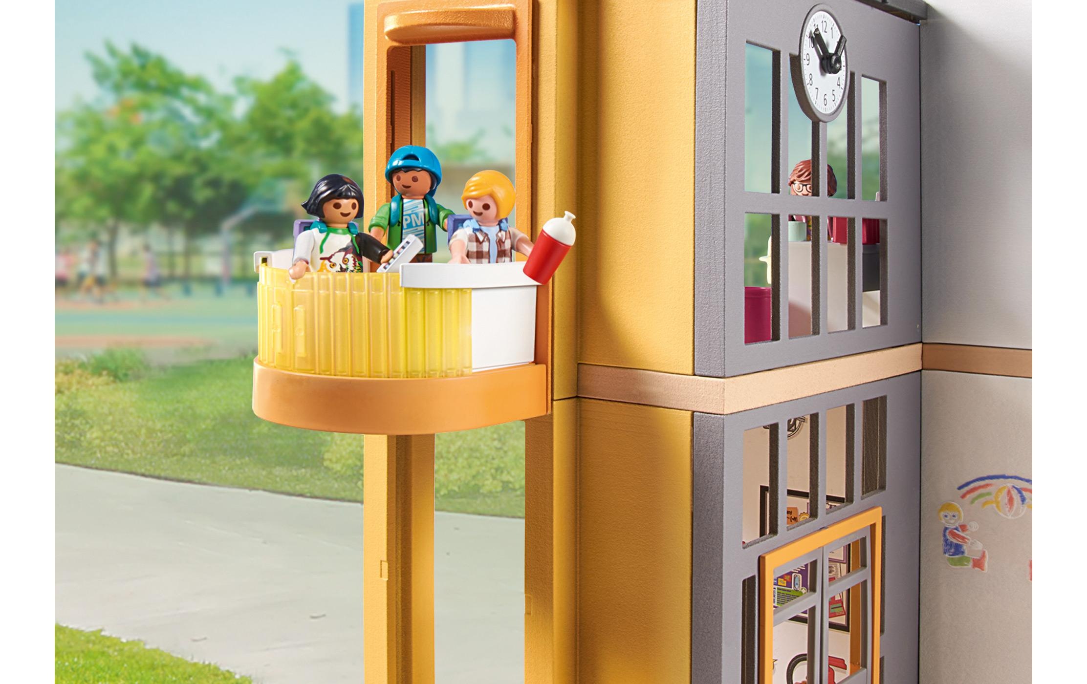 Playmobil® Spielbausteine »City Life Grosse Schule 71327«, (282 St.)