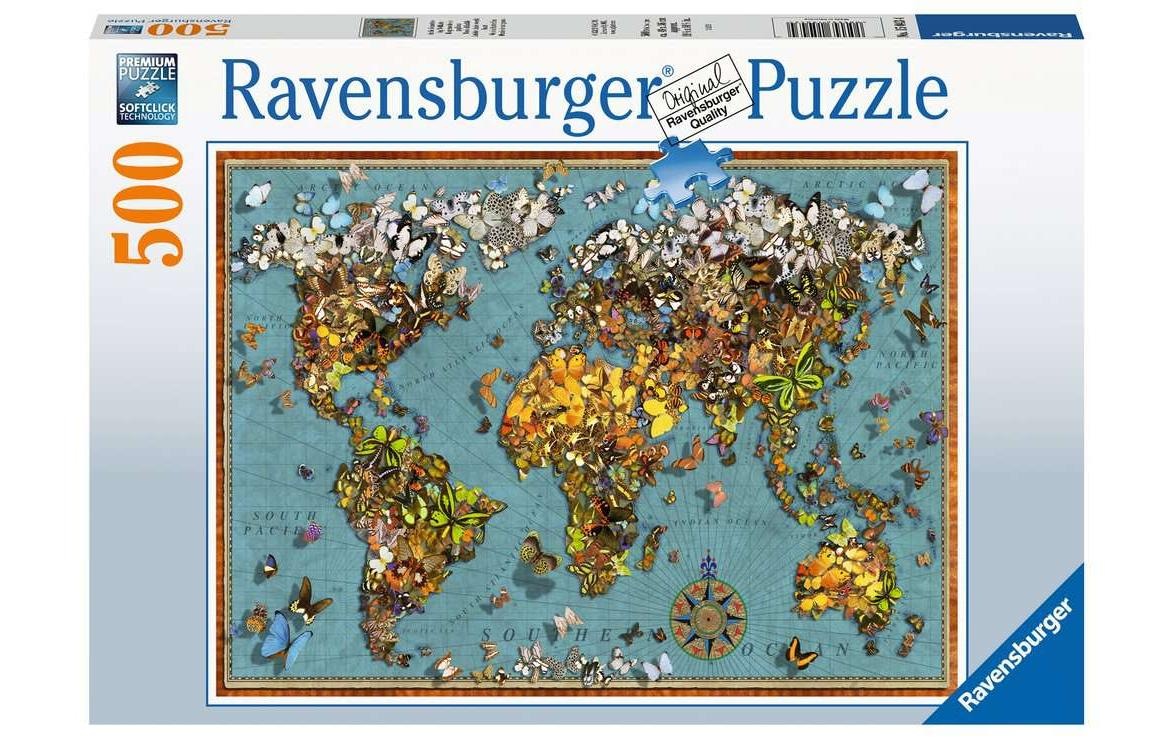 Image of Ravensburger Puzzle »Antike Schmetterl.-Weltk.«, (500 tlg.) bei Ackermann Versand Schweiz