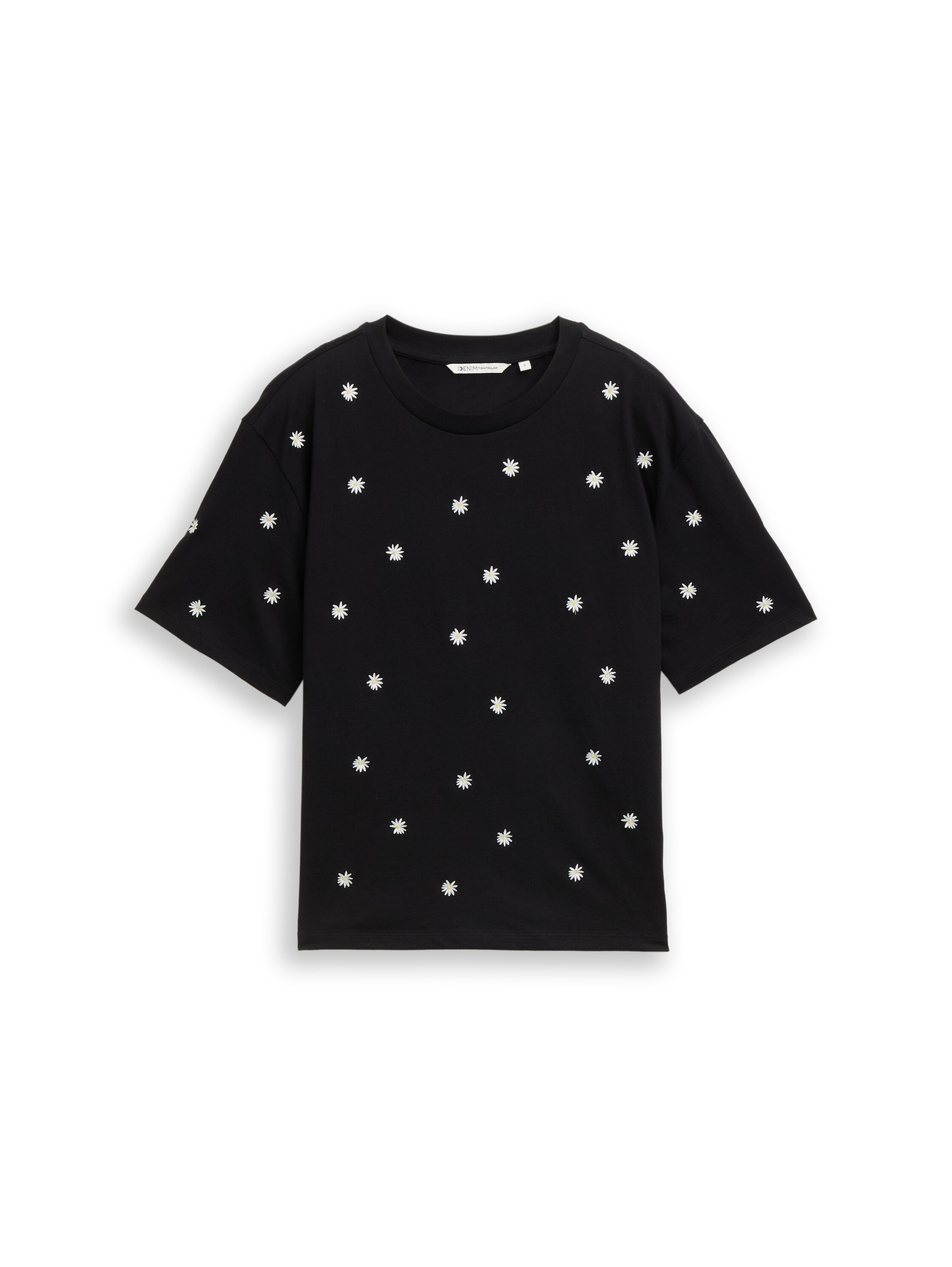 TOM TAILOR Denim T-shirt avec imprimé intégral
