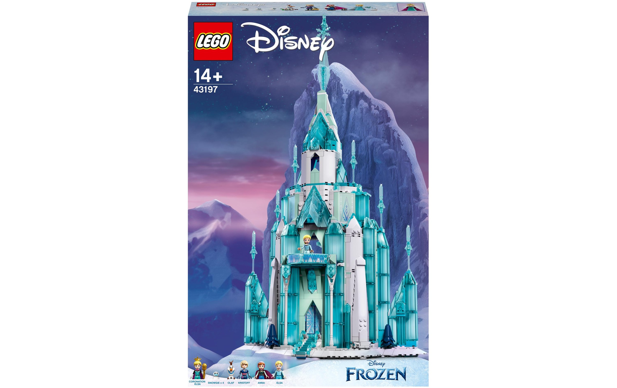 LEGO® Konstruktionsspielsteine »Frozen The Ice Castle 43197«