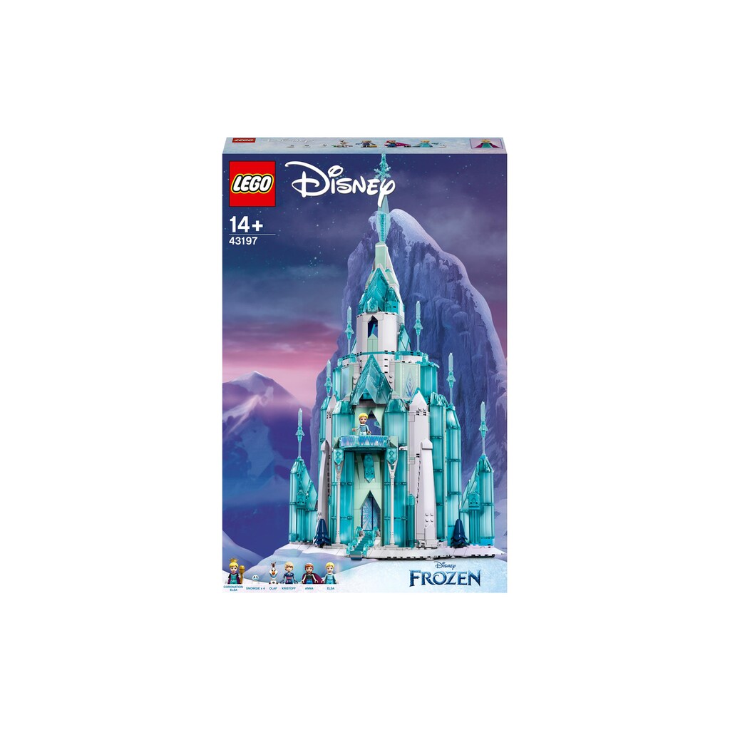 LEGO® Konstruktionsspielsteine »Frozen The Ice Castle 43197«