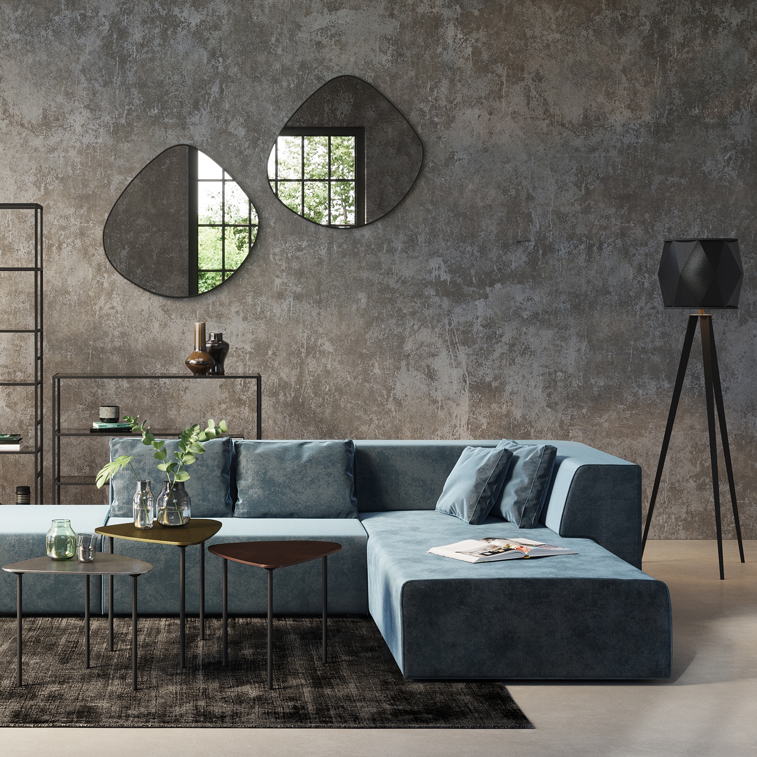 Image of Kare Design Wandspiegel "Spiegel Göteborg"