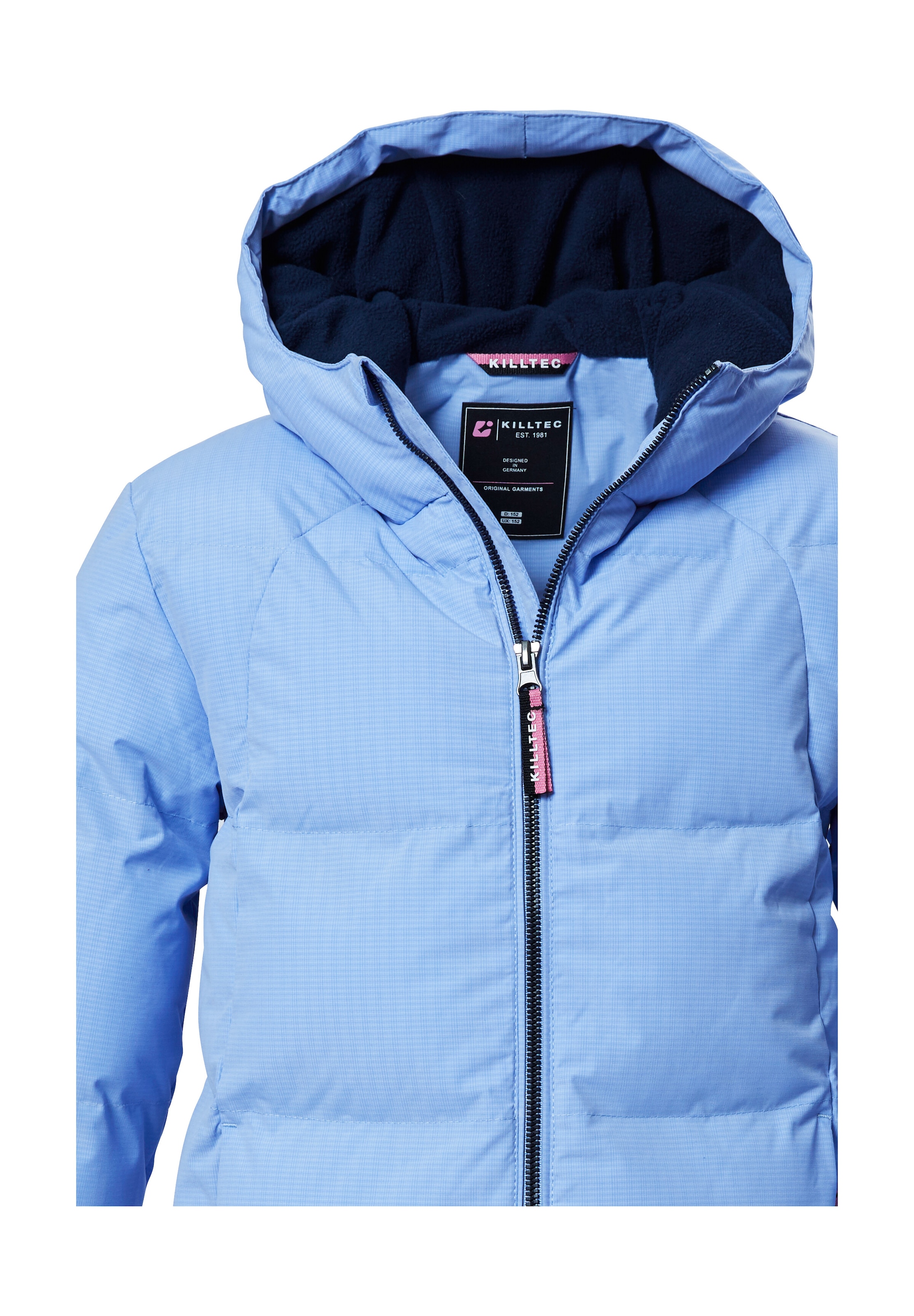 Killtec Veste matelassée »KOW 357 GRLS QLTD JCKT« Wasserabweisende Mädchenjacke mit Kapuze, atmungsaktiv, warm