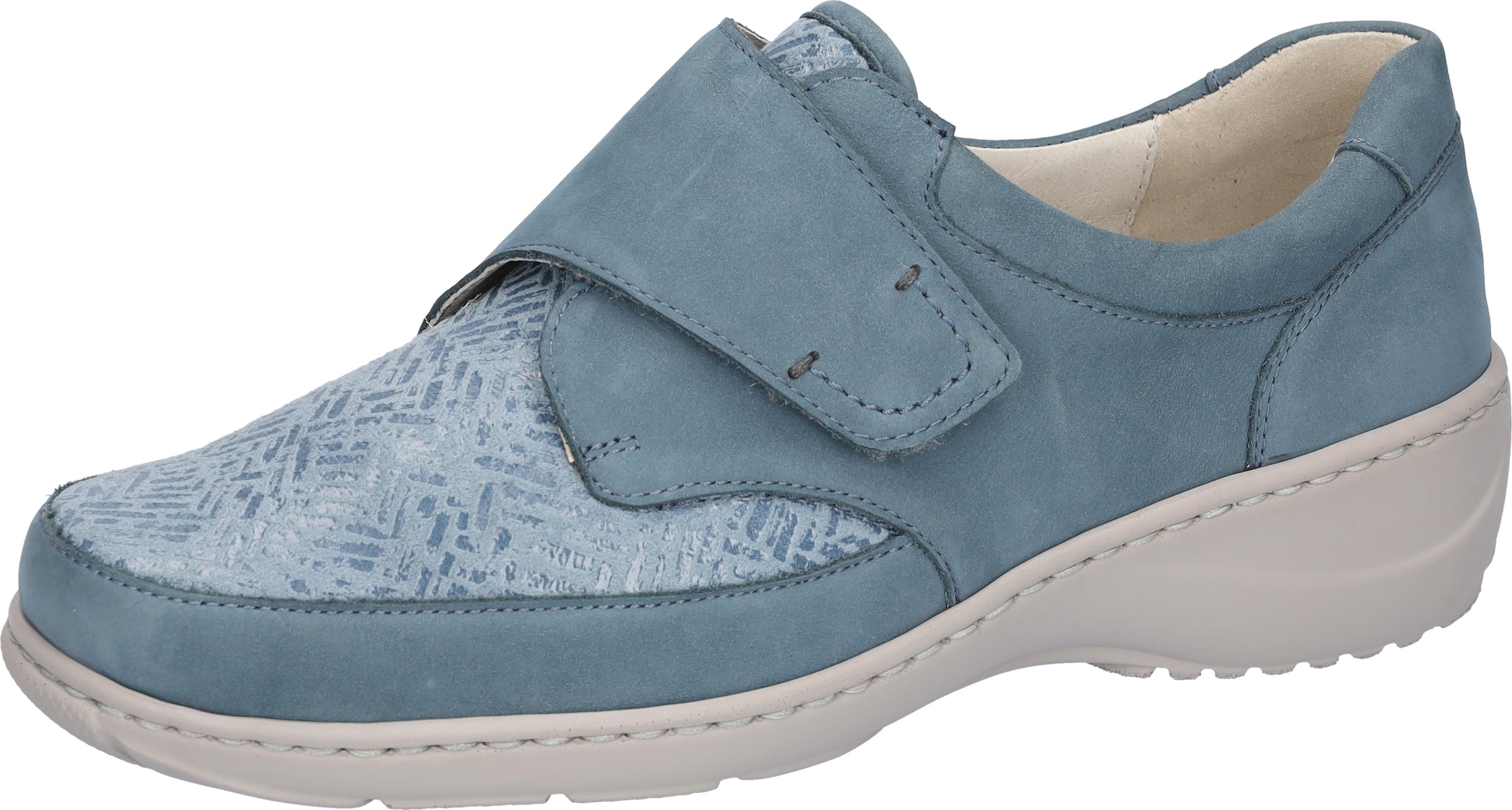 Waldläufer Chaussures à scratch »Kya-Soft«  chaussure confortable, chaussure basse en largeur confortable K = extra large