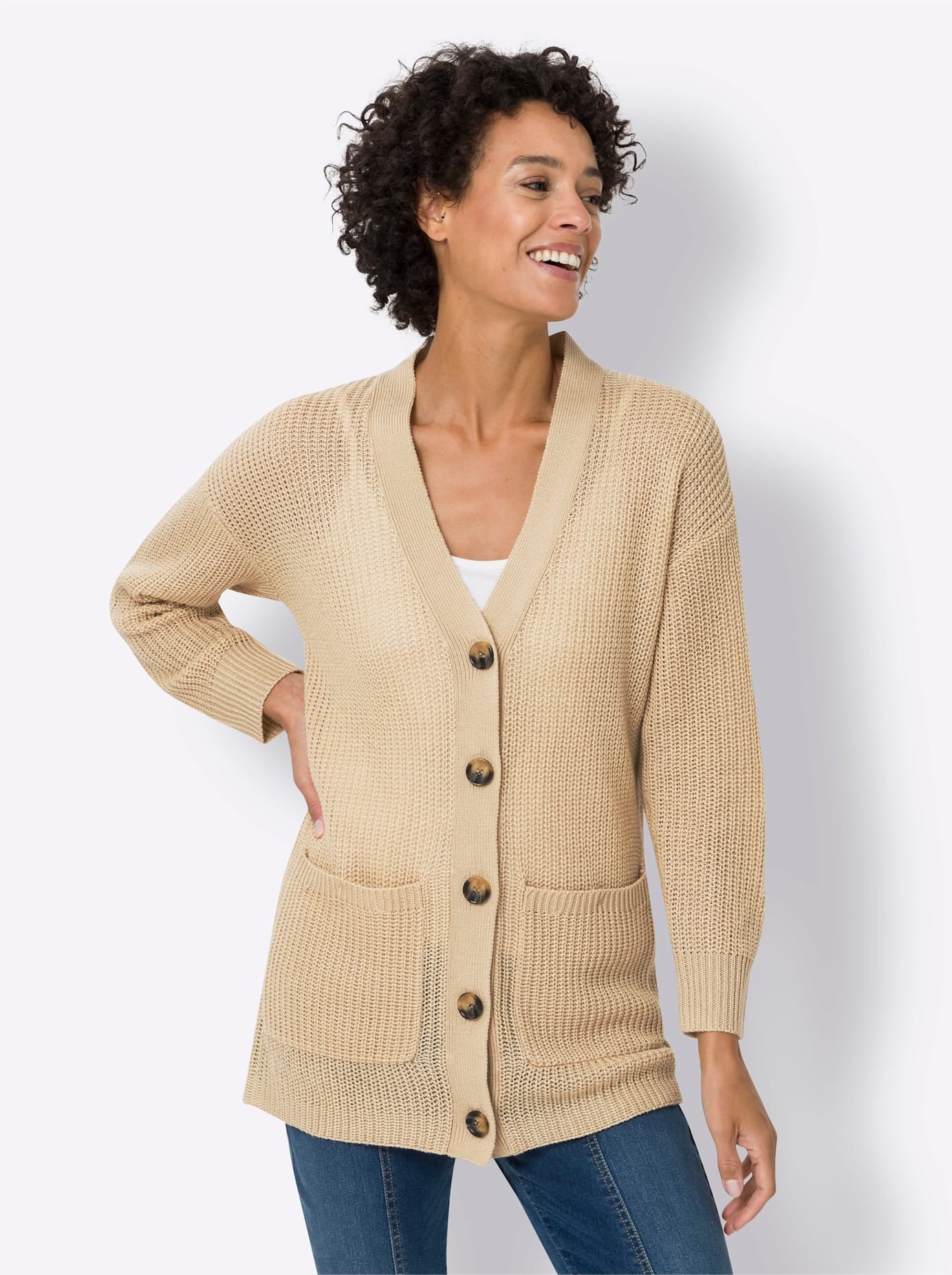 Classic Basics Strickjacke
