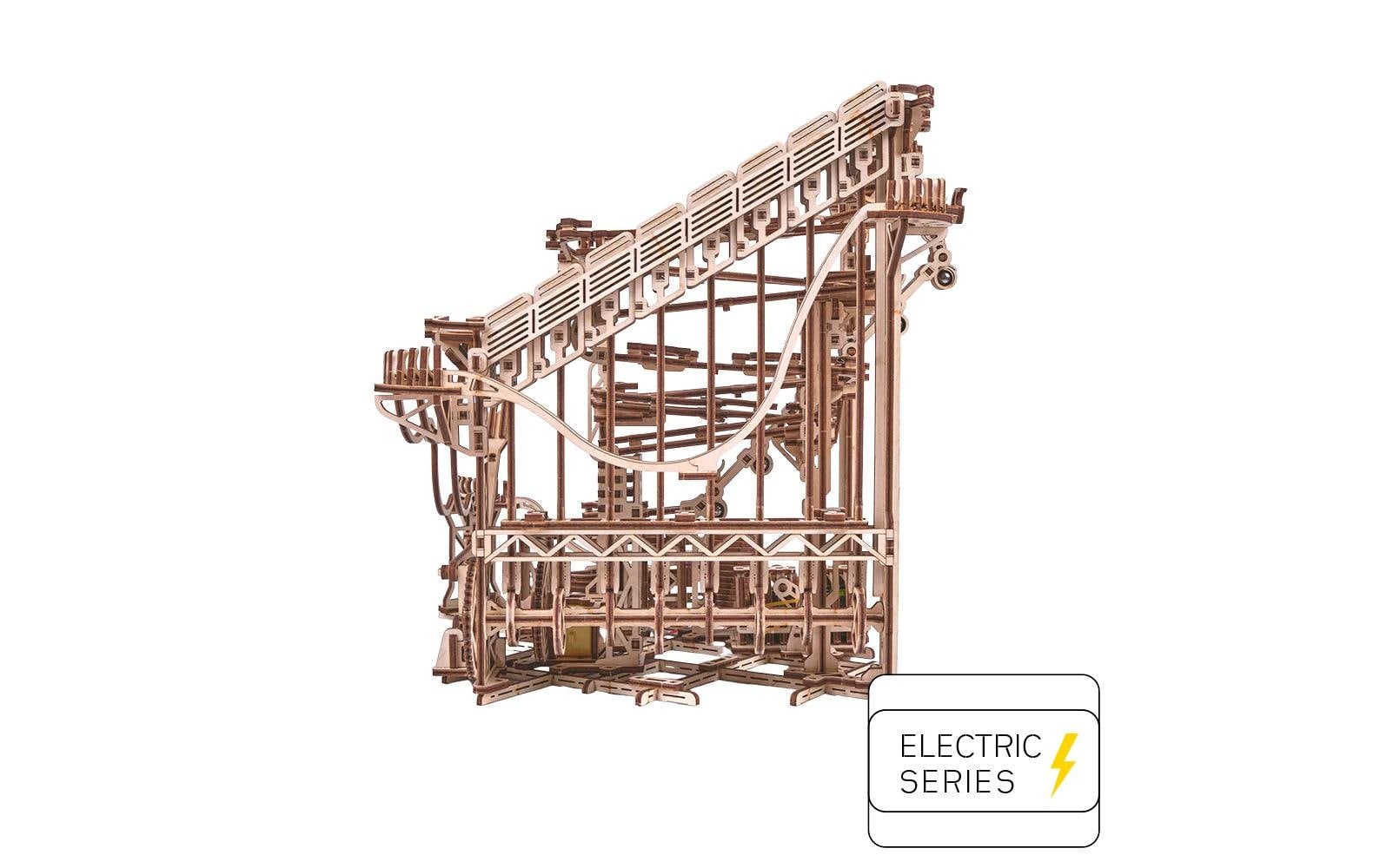   Spielbausteine »WoodTrick Spiral Kugelbahn«