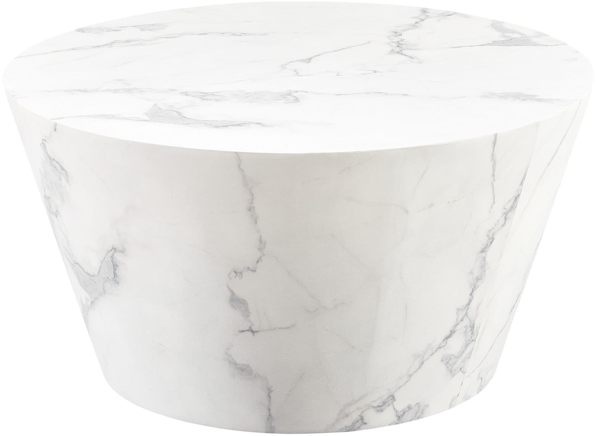 Image of SalesFever Couchtisch "Coffeetable Wohhnzimmertisch im minimalistischen Stil" 1 Stk. tlg. foliert in Marmoroptik