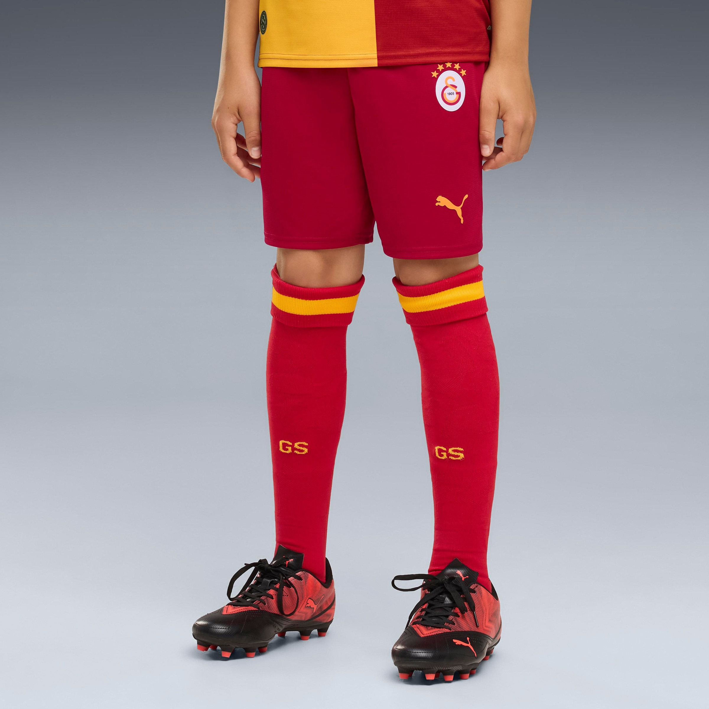 Image of PUMA Trainingsshorts "GSK SHORTS REPLICA JR" aus Polyester, schnelltrocknend, pflegeleicht