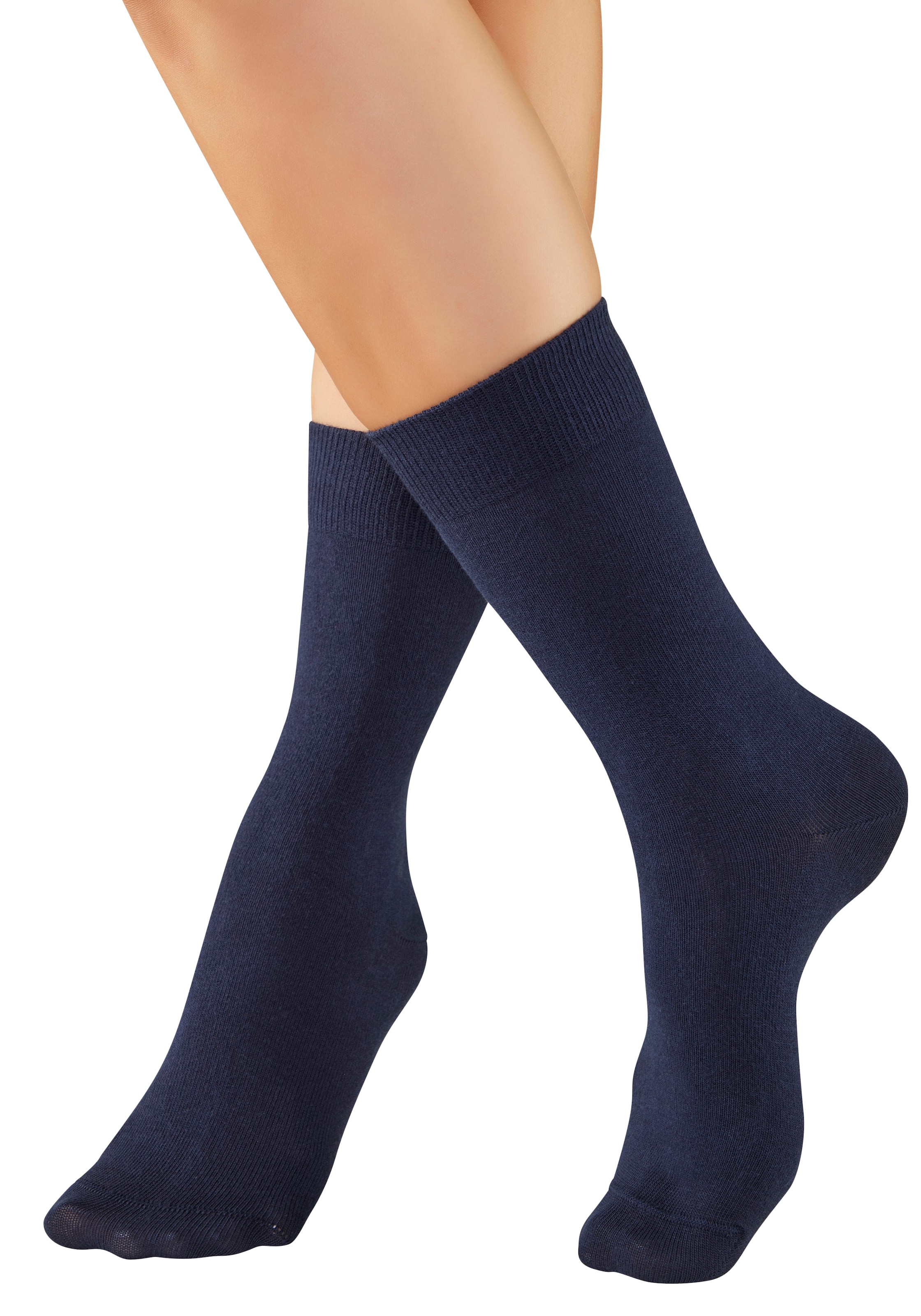 H.I.S Freizeitsocken Packung, 10 Stk. tlg. mit weichen Rippbündchen