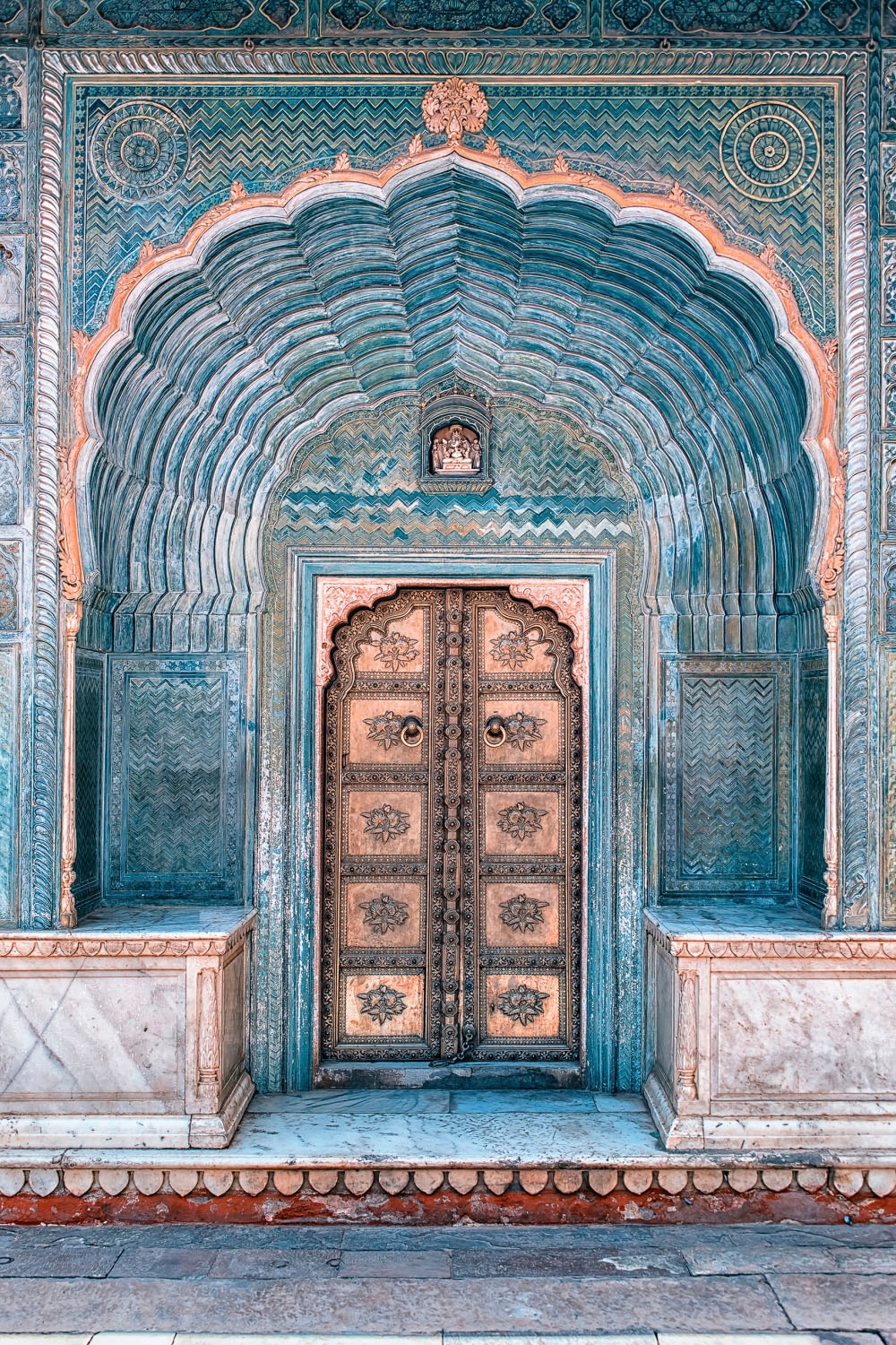 Image of queence Acrylglasbild "Orient" Elemente der Architektur Gebäude Religion Spa Spa Bilder Fine Art-Print in Galeriequalität