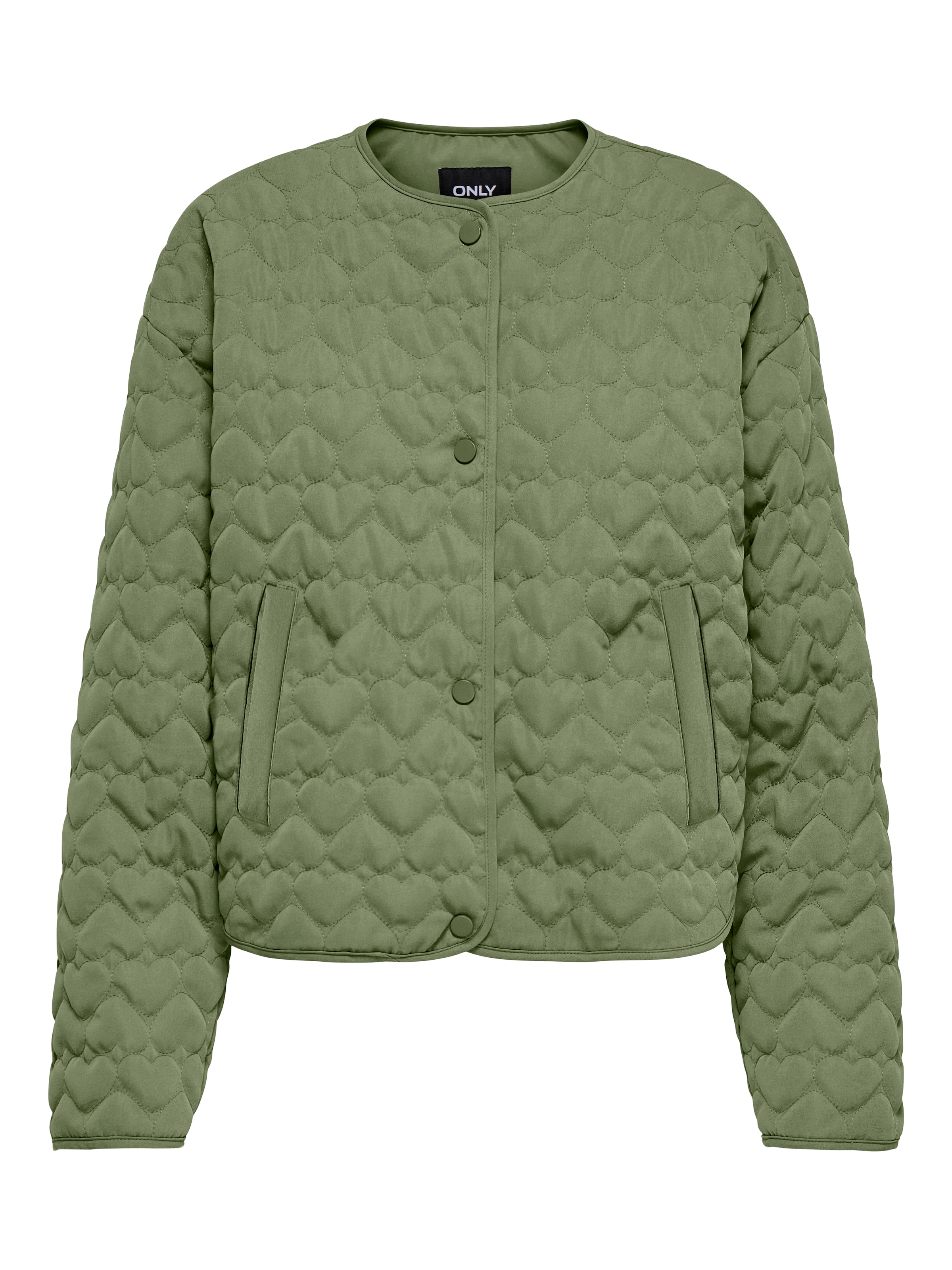 ONLY Veste matelassée »ONLHEART LIFE QUILTED JACKET NOOS OTW« mit Steppmuster in Herzchenform