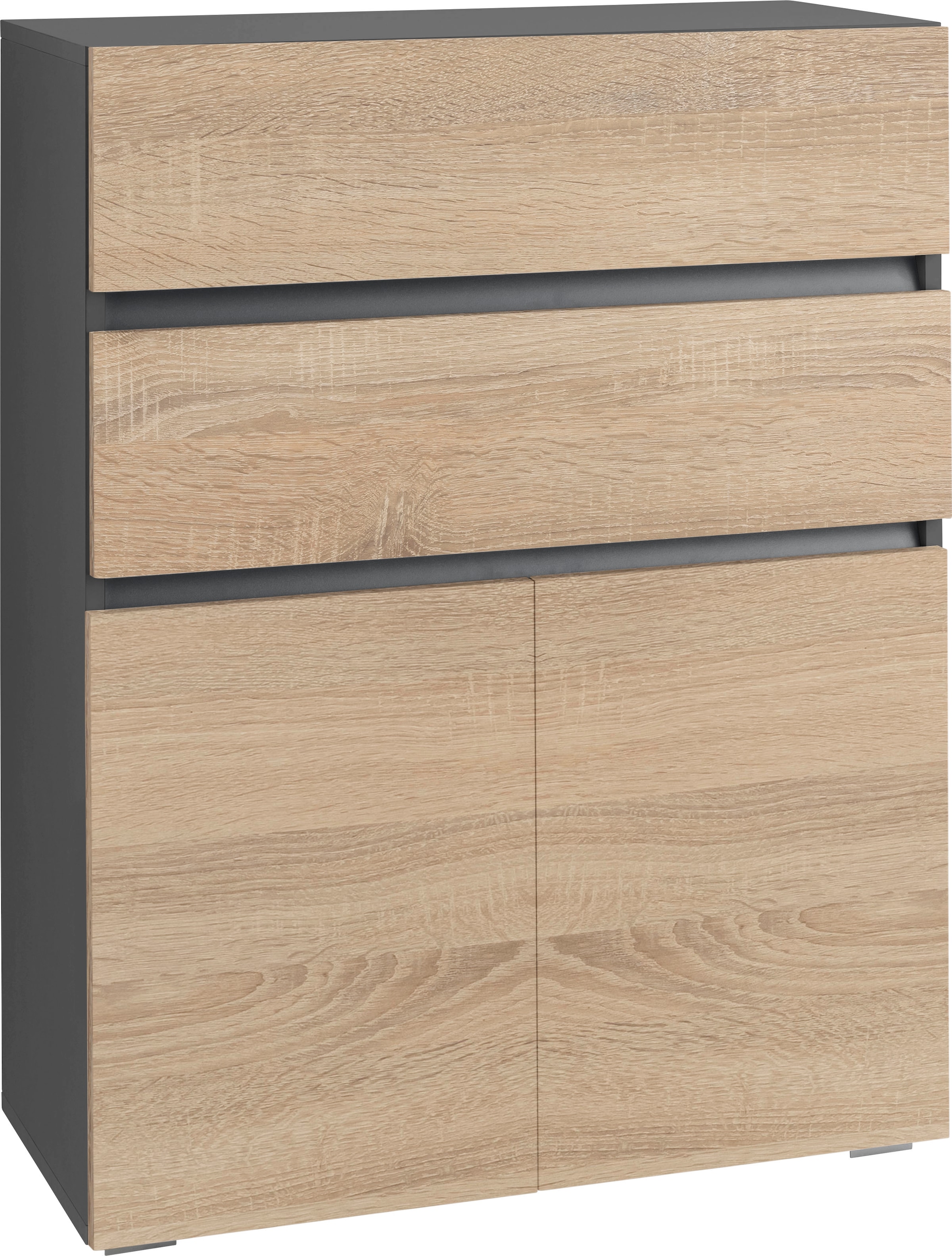 Image of Home affaire Midischrank »Wisla«, platzsparend, 2 Schubkästen, Höhe 98 cm bei Ackermann Versand Schweiz