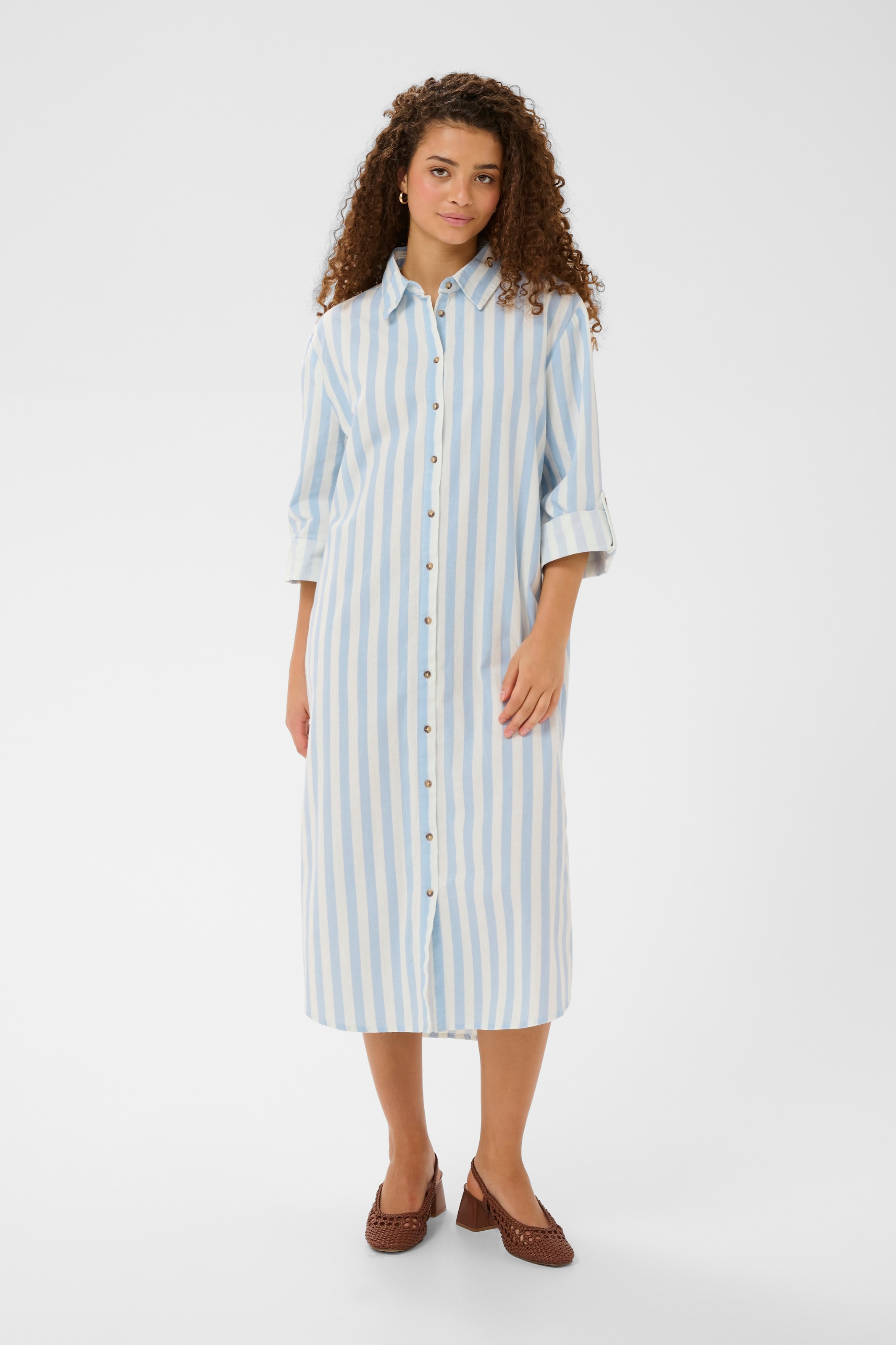 Image of Saint Tropez Hemdblusenkleid "ZalindaSZ Shirt Dress"