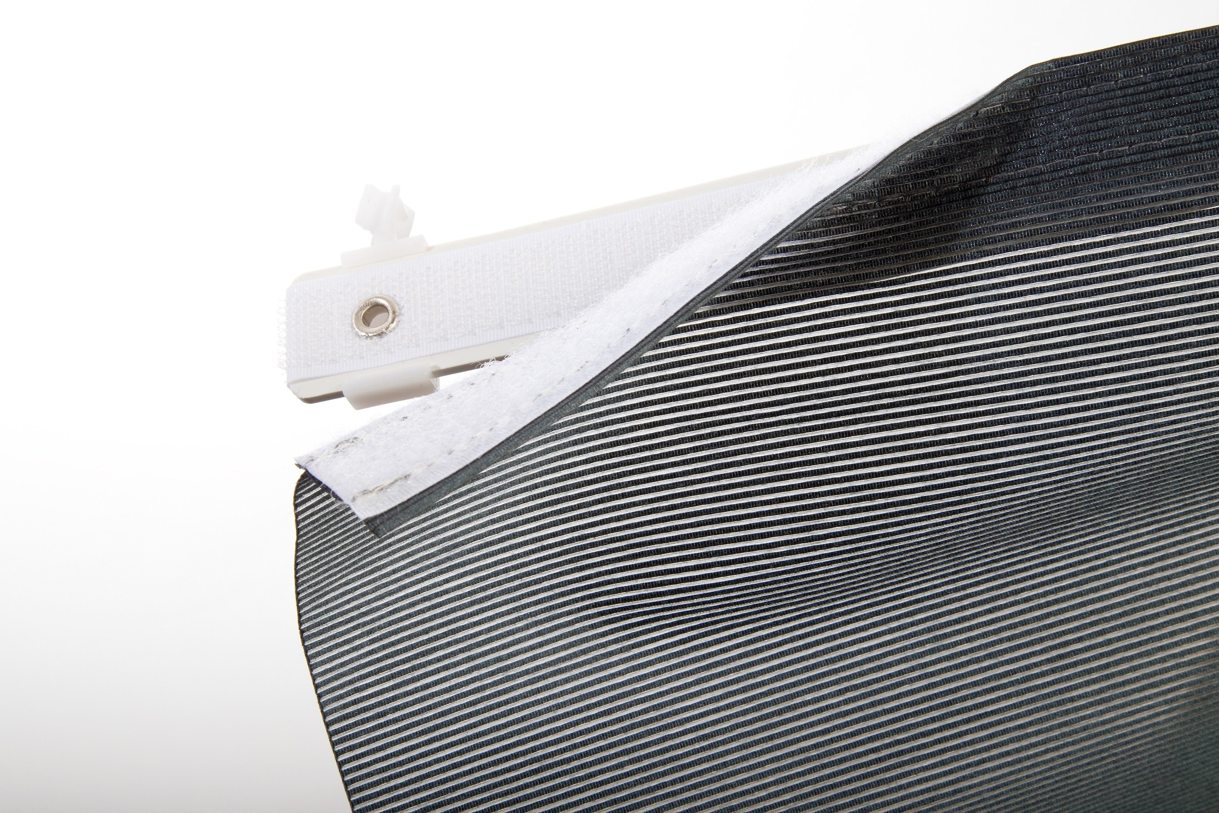 HOMING Schiebegardine »Manhattan« Klettband 1 Stk. tlg. modern, Wohnzimmer, Schlafzimmer