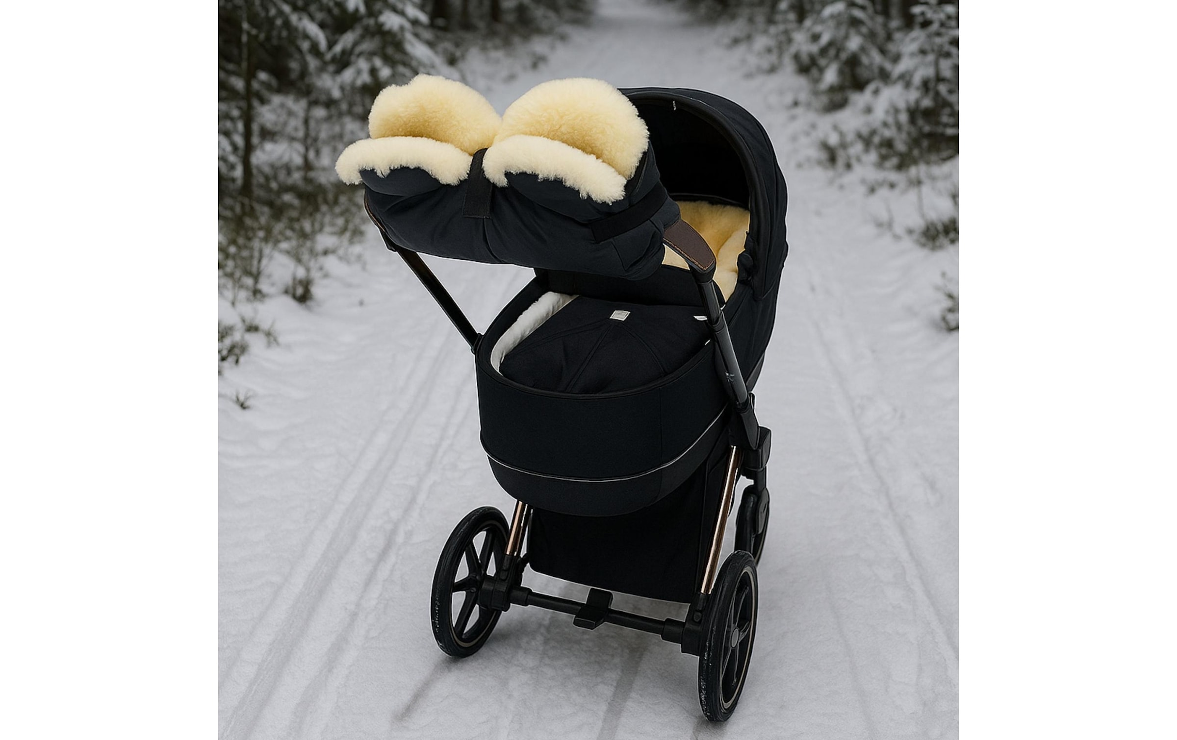 Kaiser Kinderwagen-Handwärmer »Lammfell Big« Handwärmer für den Kinderwagen