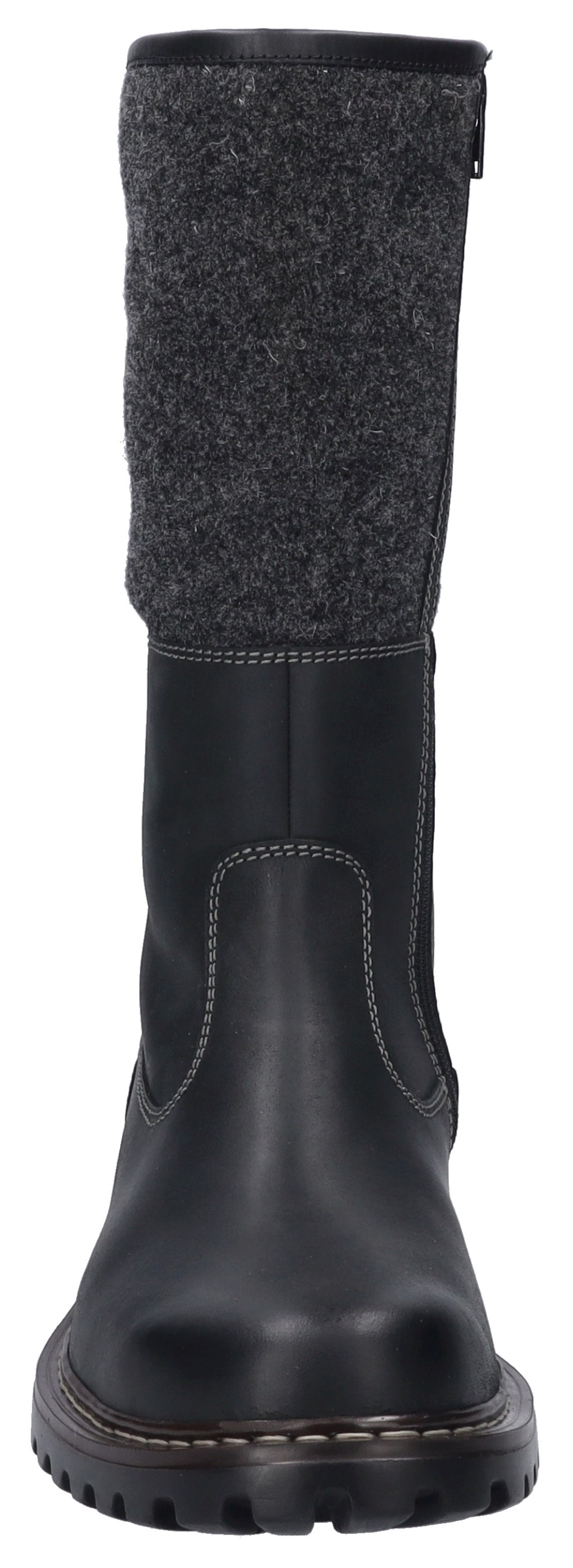 Josef Seibel Winterstiefel »Chance 41«  Biker Boots, Schnürstiefel, Snowboots mit Lammfell gefüttert