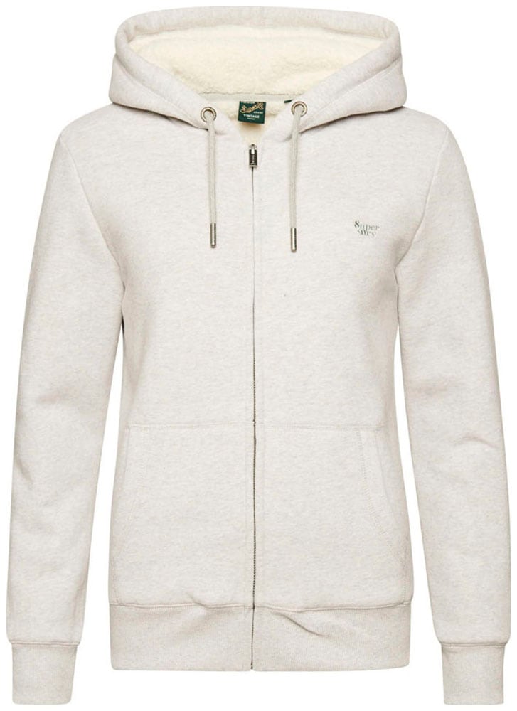 Superdry Kapuzensweatshirt »ESSENTIAL BORG LINED ZIPHOOD«