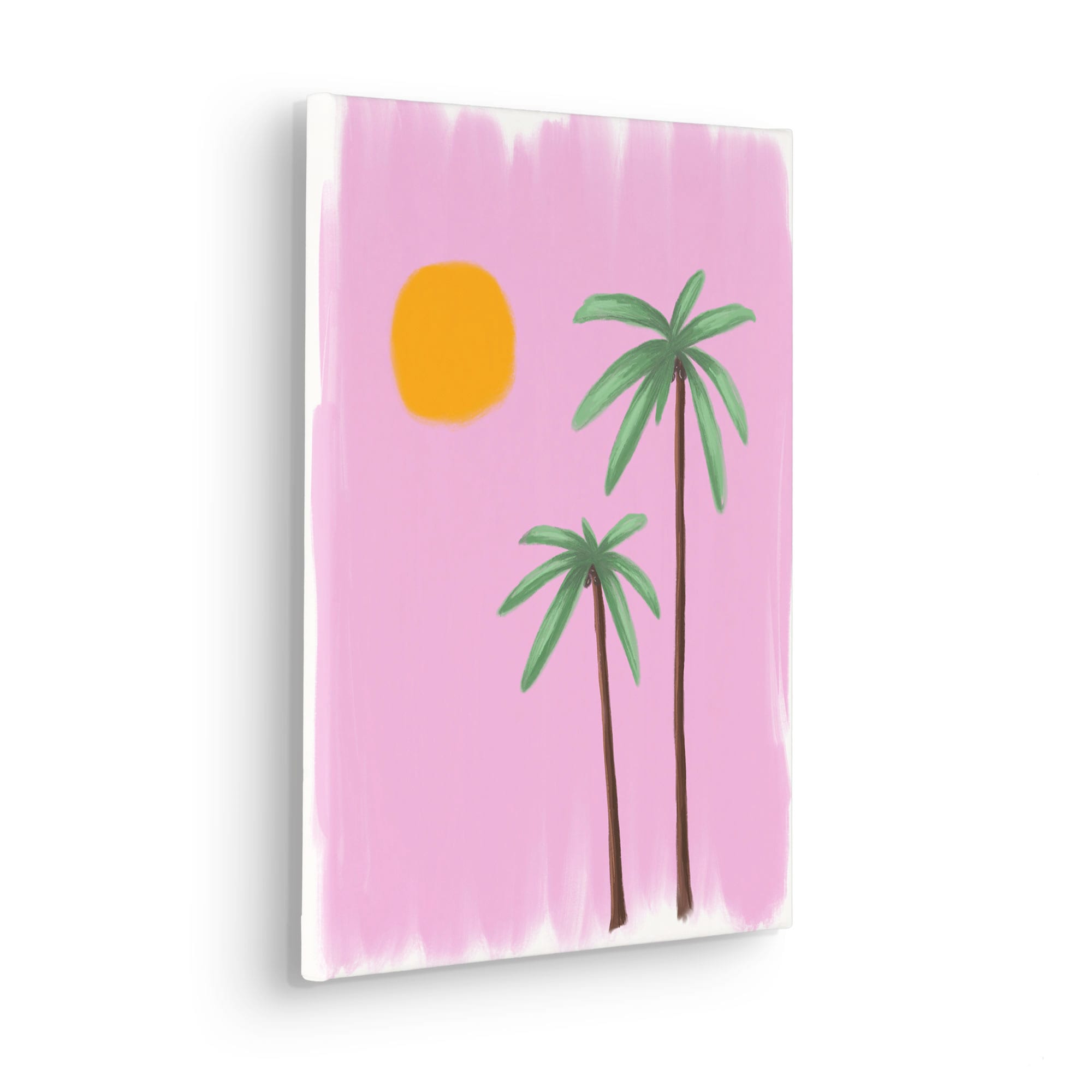 Komar Leinwandbild »Ibiza Sunset - Grösse 30 x 40 cm«, Natur, (1 St.), Keilrahmenbild mi Echtholzrahmen