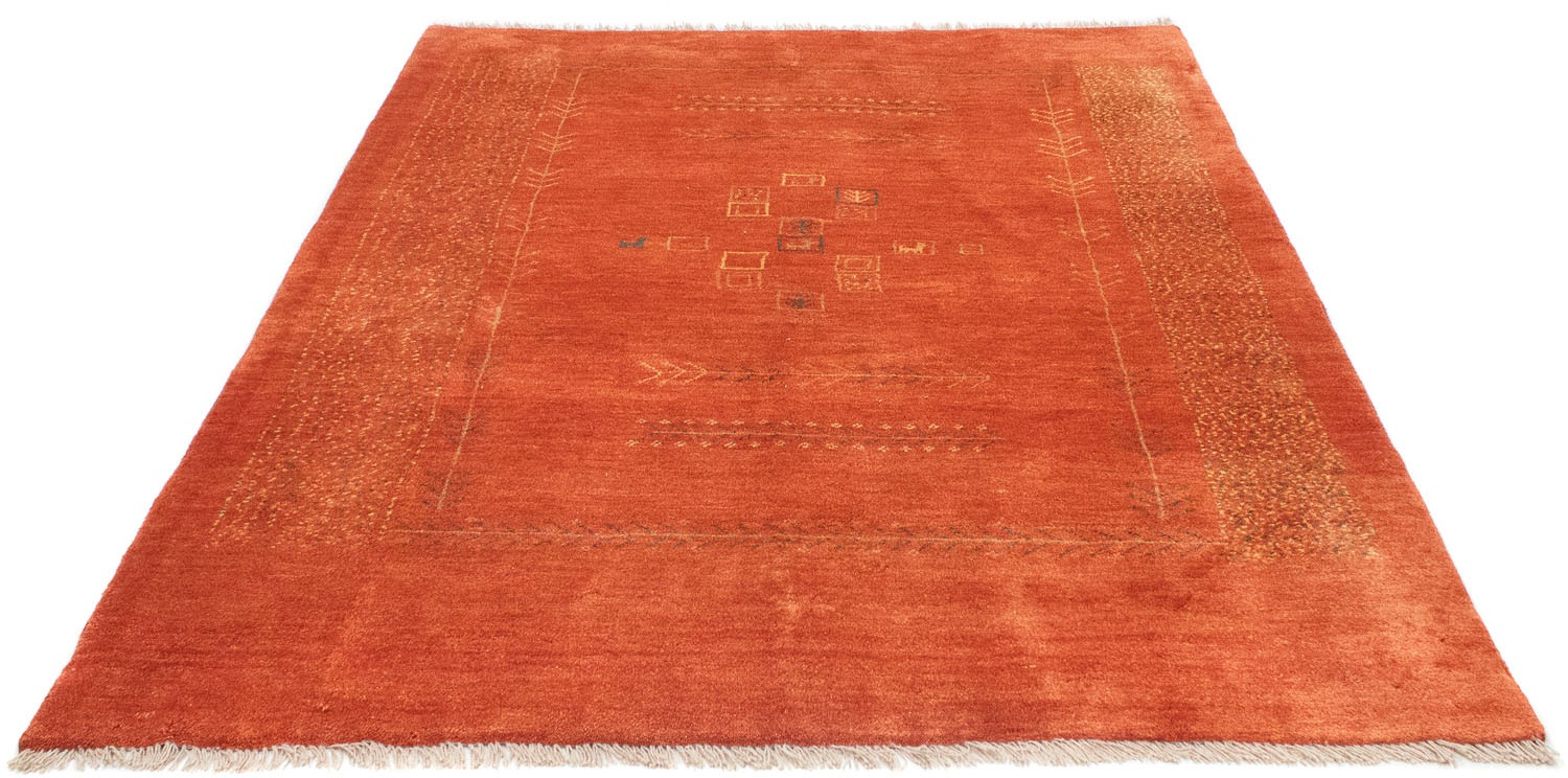 morgenland Wollteppich »Gabbeh Teppich bequem rost«, rechteckig, handgeknüpft handgeknüpft kaufen