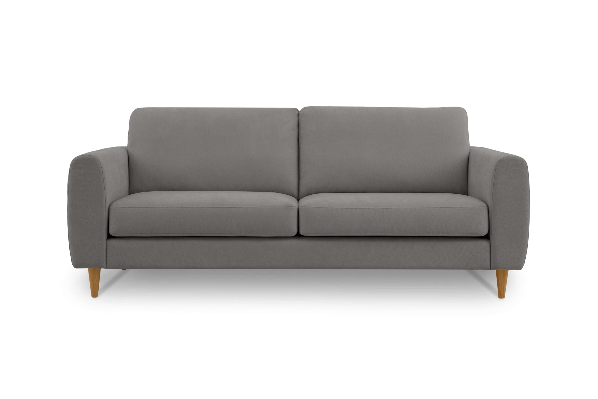 GOODproduct 3-places »Finnian« 212 cm, chenille, élégants pieds en bois massif