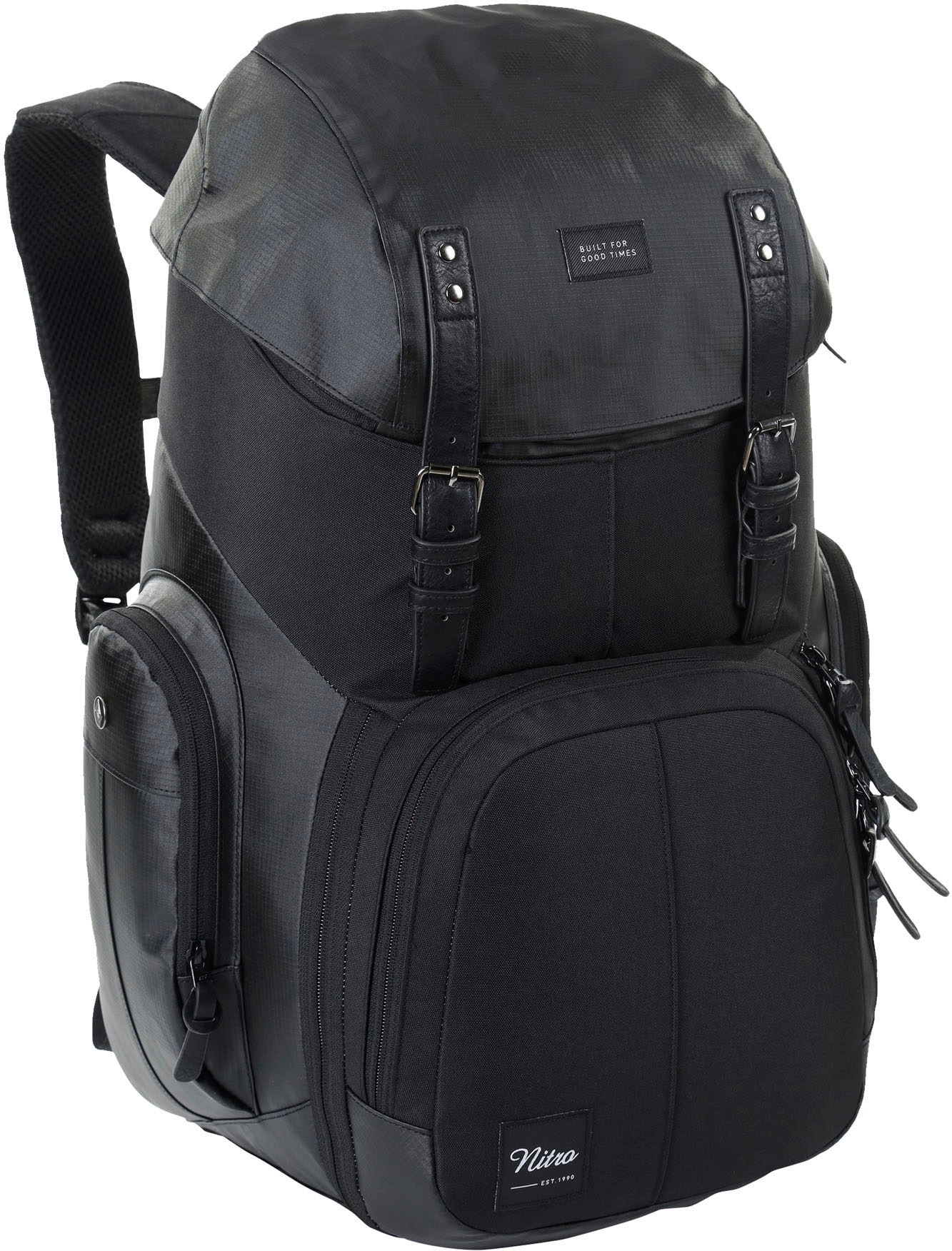 NITRO Laptoprucksack »Weekender«, Reiserucksack mit Laptopfach, Schulrucksack, Wanderrucksack