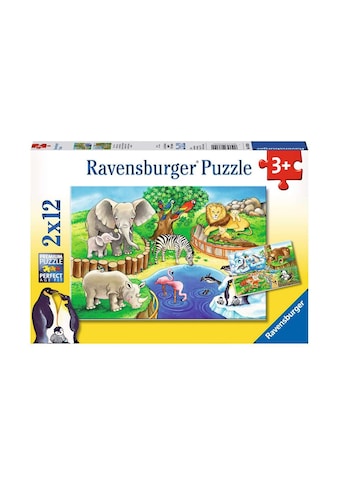 Ravensburger Puzzle »Tiere im Zoo«, (24 tlg.) kaufen