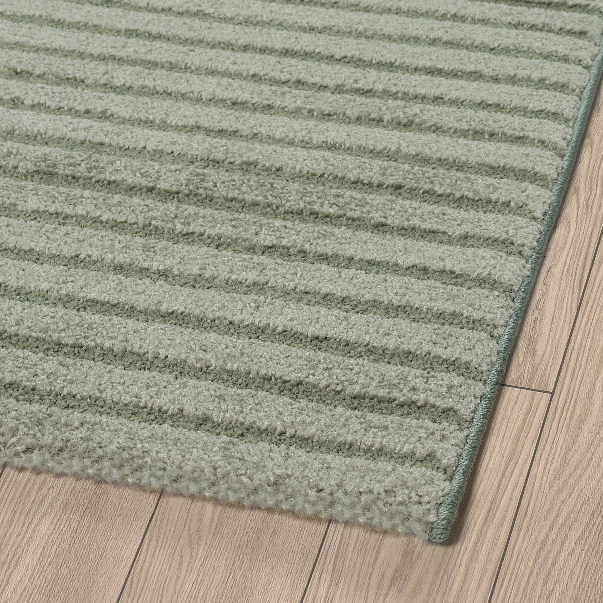 GOODproduct Designteppich »Eliaan 3D Optik/Hoch-Tief Effekt« rechteckig 14 mm Höhe hohe Flordichte und angenehm weich, Teppich Wohnzimmer Boho Design