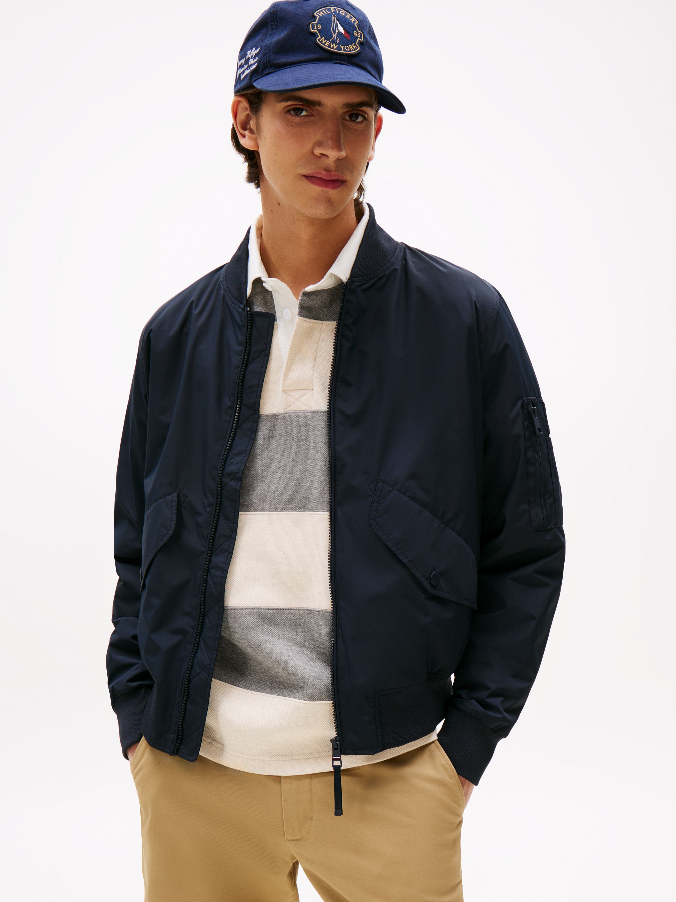 Image of Tommy Hilfiger Bomberjacke "PACKABLE BOMBER" Fliegerjacke, Freizeitjacke