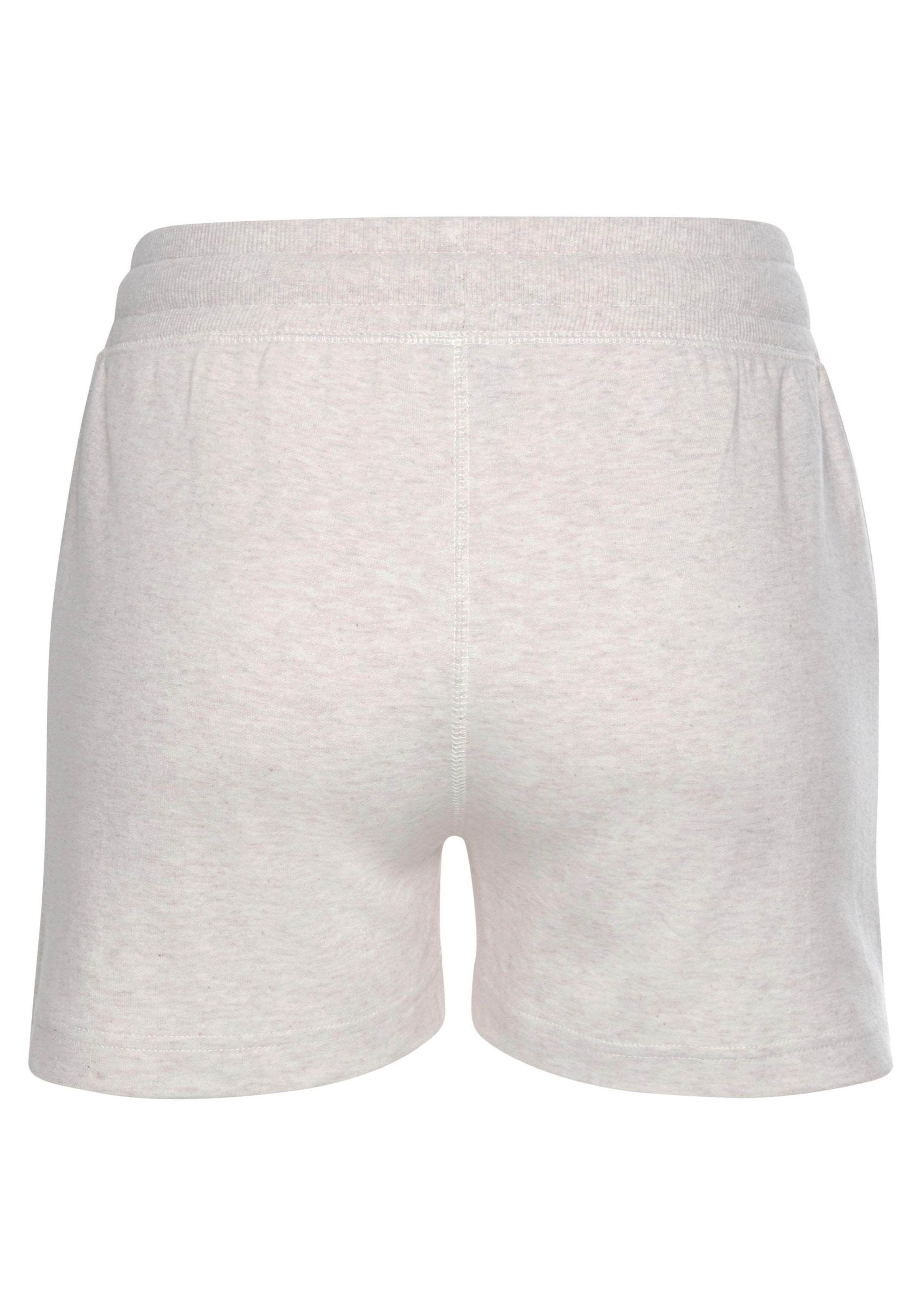 Bench. Loungewear Relaxshorts, Sweathose mit kurzen Seitenschlitzen und seitliche Taschen, Loungewear