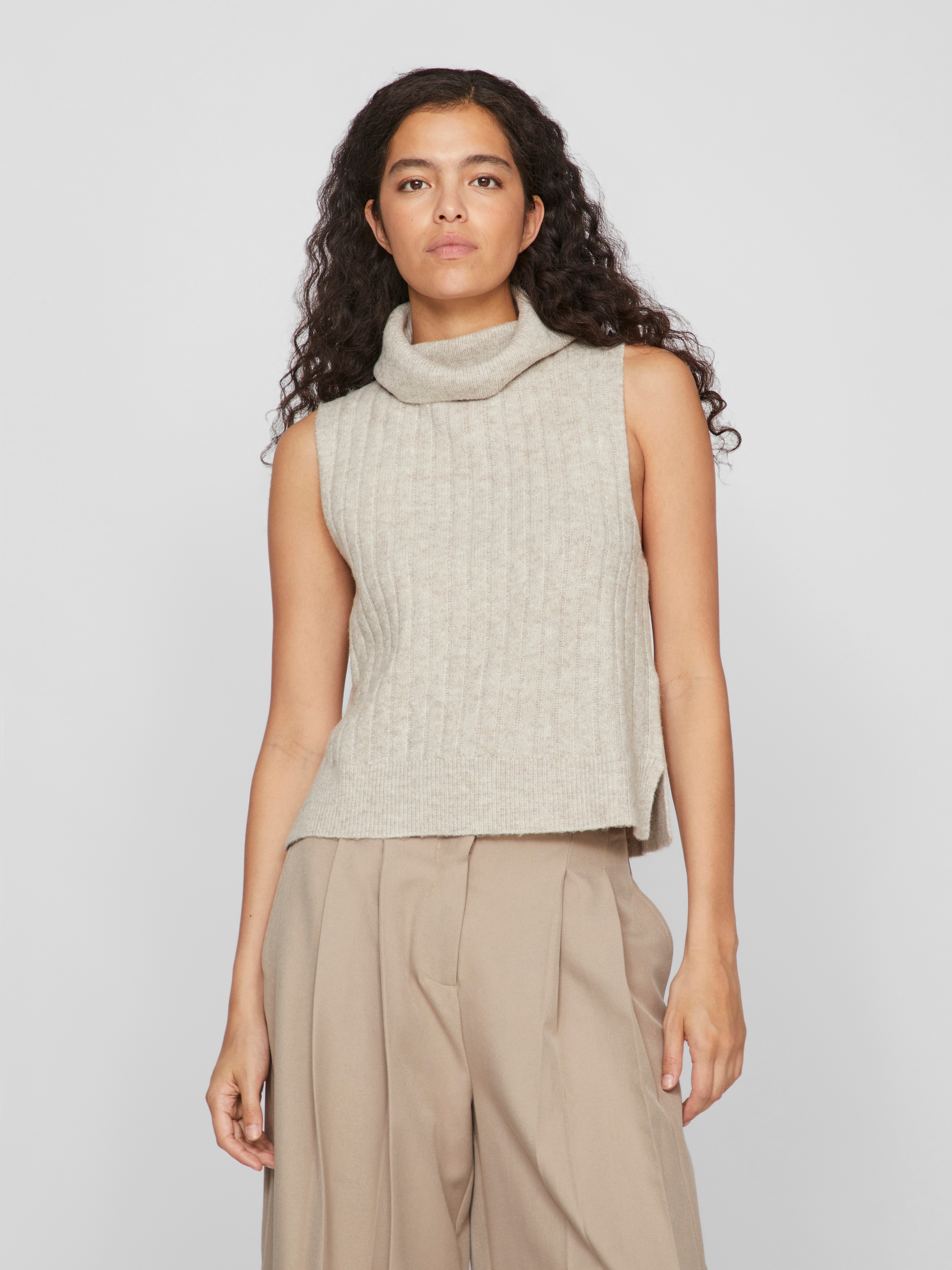 Pullunder »VIBELUNA HIGH NECK S/L KNIT VEST-NOOS«