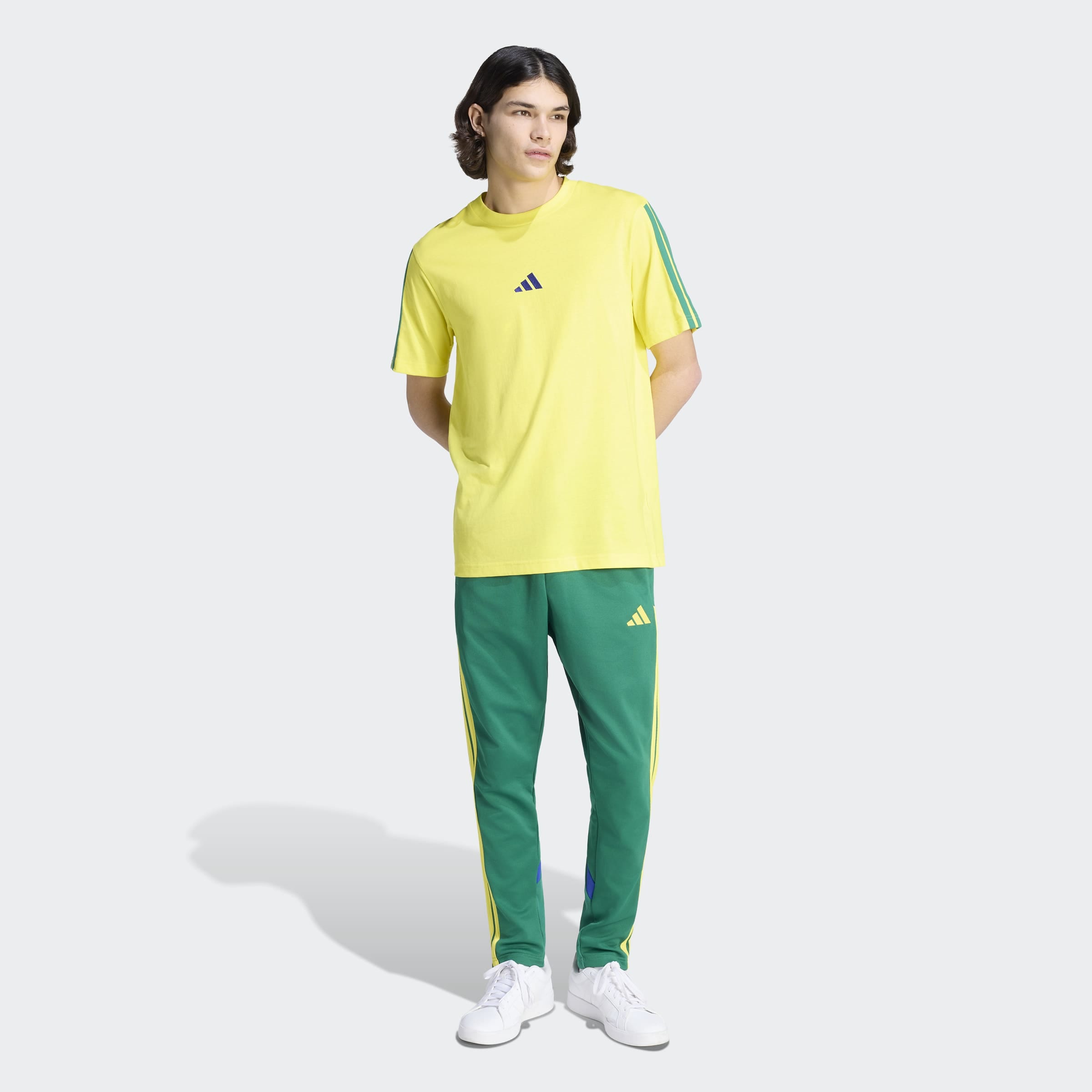 adidas Sportswear T-shirt »ESSENTIALS DREI STREIFEN, SINGLE JERSEY«