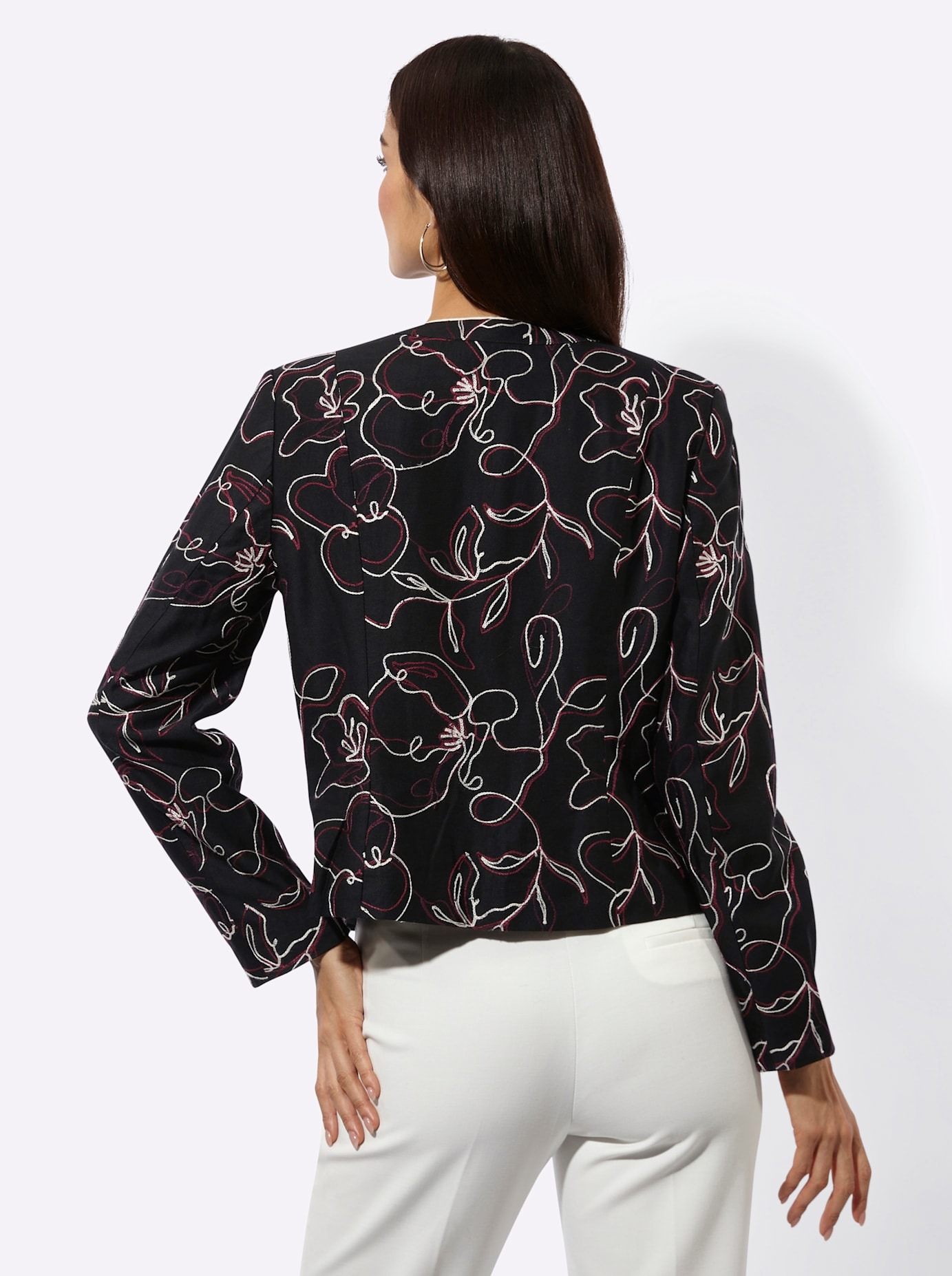 creation L Veste blazer »Lyocell-Viskose-Blazer«