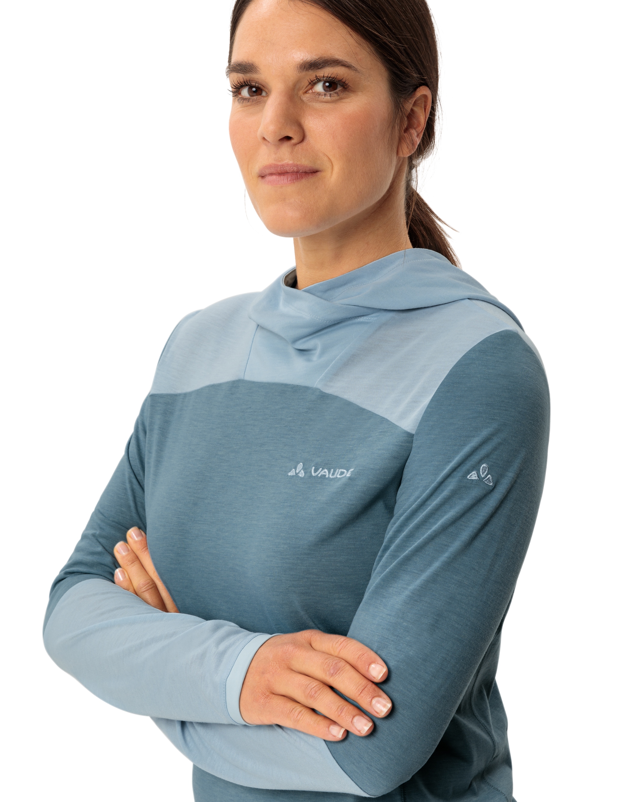 VAUDE Funktionsshirt »WOMEN'S TREMALZO LS SHIRT«, (1 tlg.), Rückentasche mit gewendetem Reissverschluss