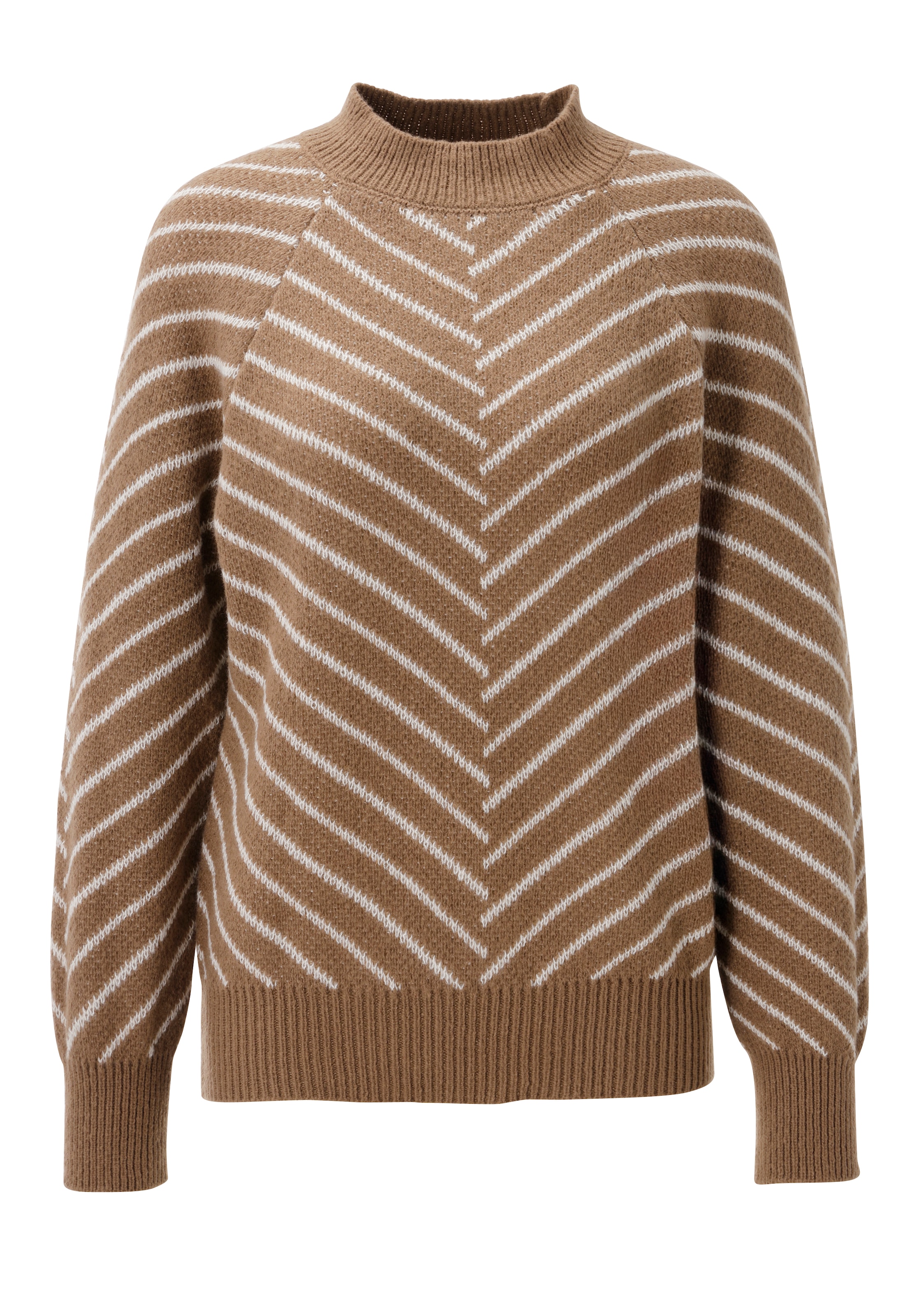 Aniston CASUAL Pull en tricot dans un dessin rayé extravagant - NOUVELLE COLLECTION