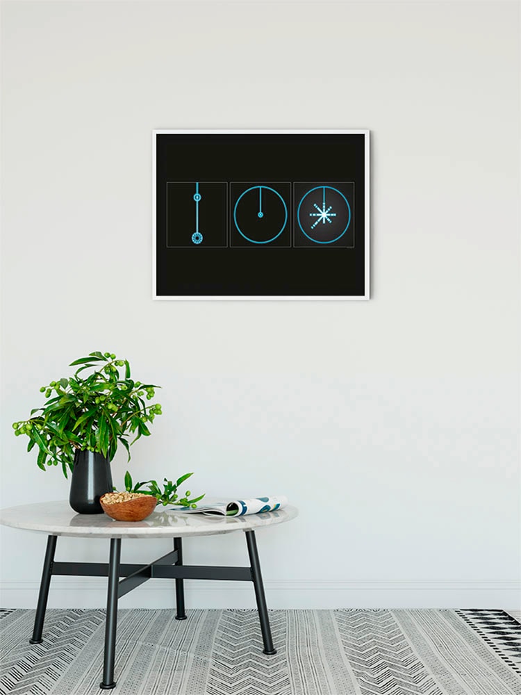 Komar Bild »Star Wars Classic How to Destroy a Deathstar«, Star Wars, (1 St.), Wandbild zur Dekoration im Kinderzimmer - ohne Rahmen