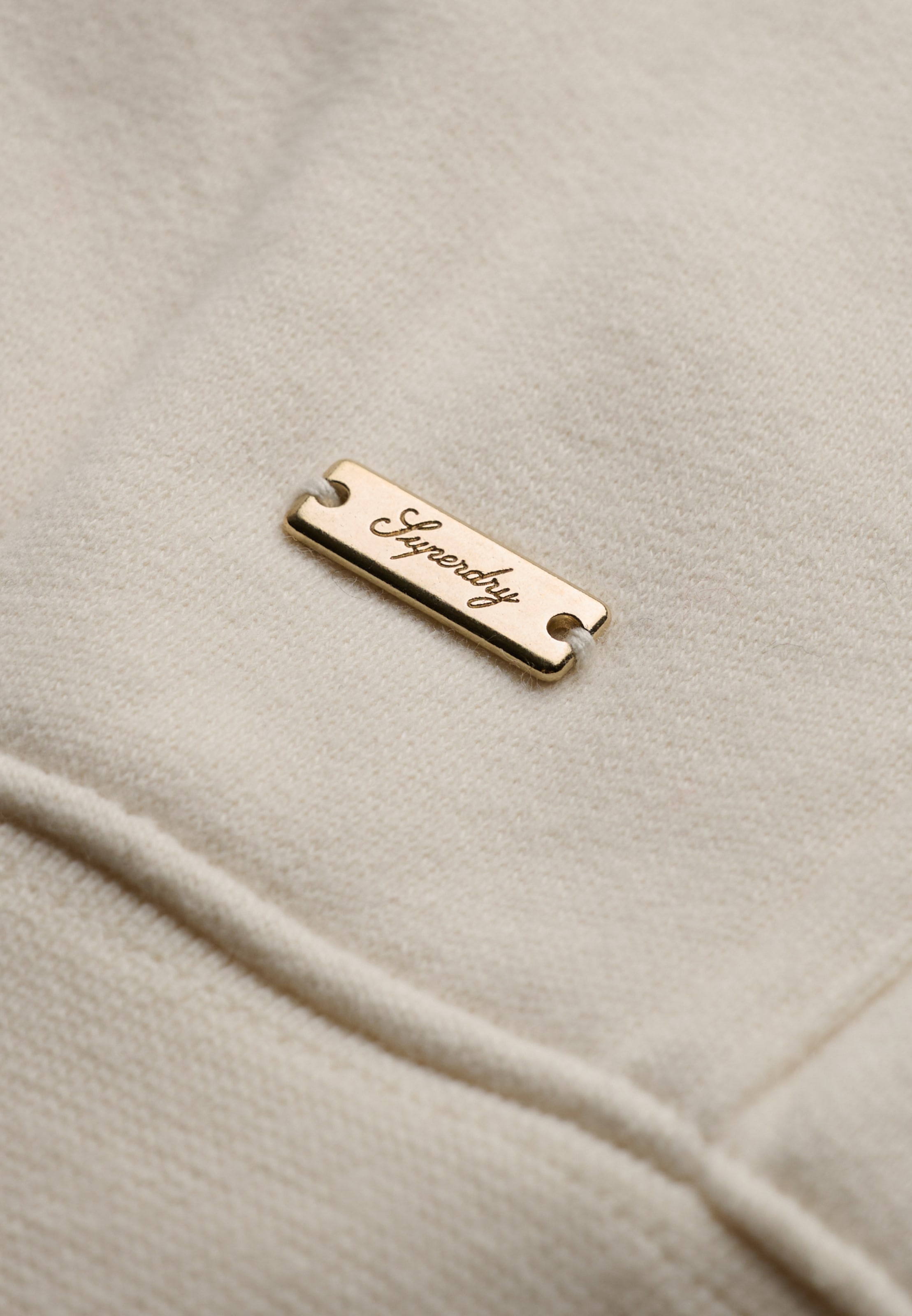 Superdry Sweat à capuche »LUXE FUR LINED ZIPHOOD« Baumwollmischung, relaxed fit