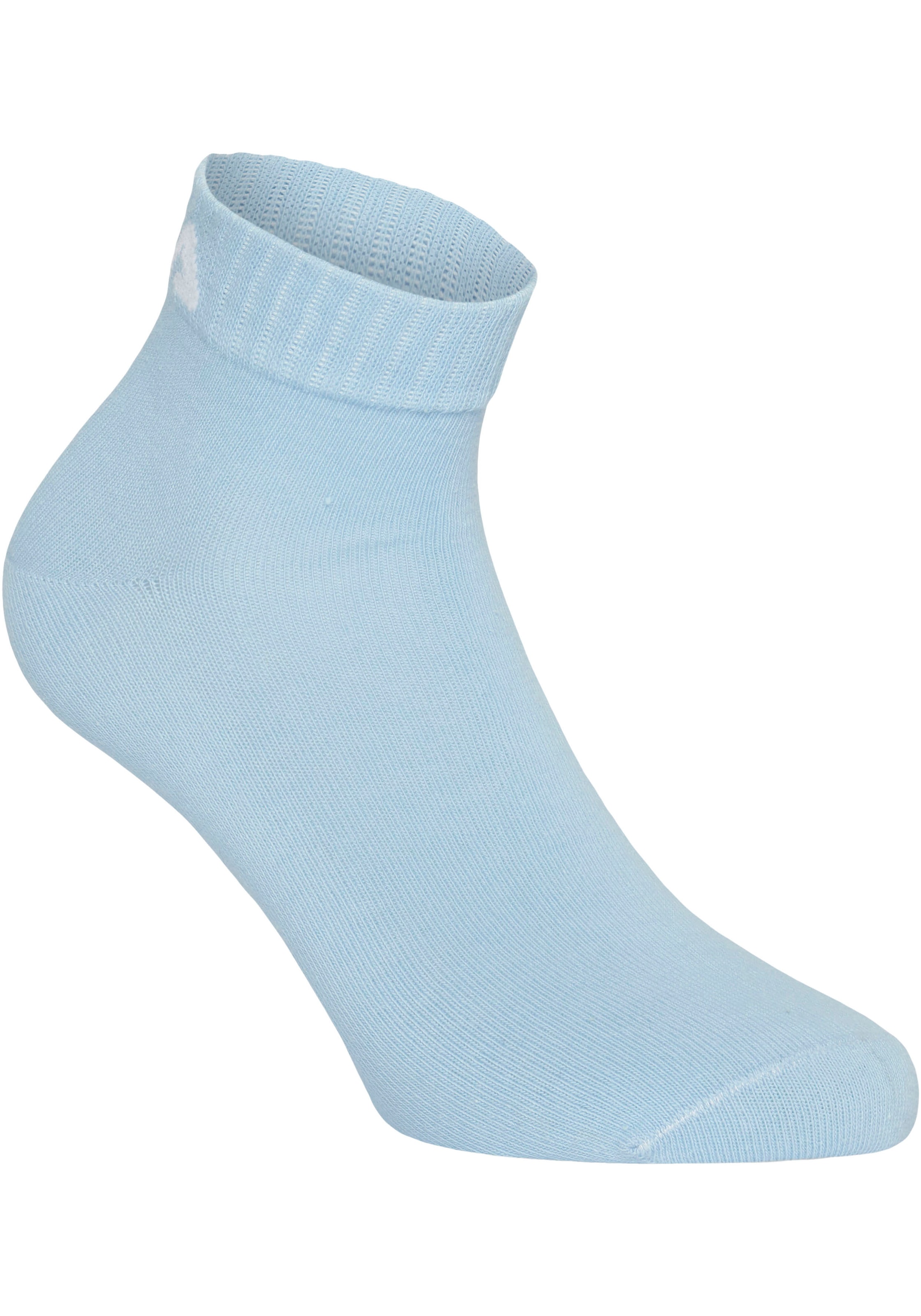 Fila Kurzsocken, (6er Pack), Baumwollmischung, Rippenbündchen, flache Zehennaht