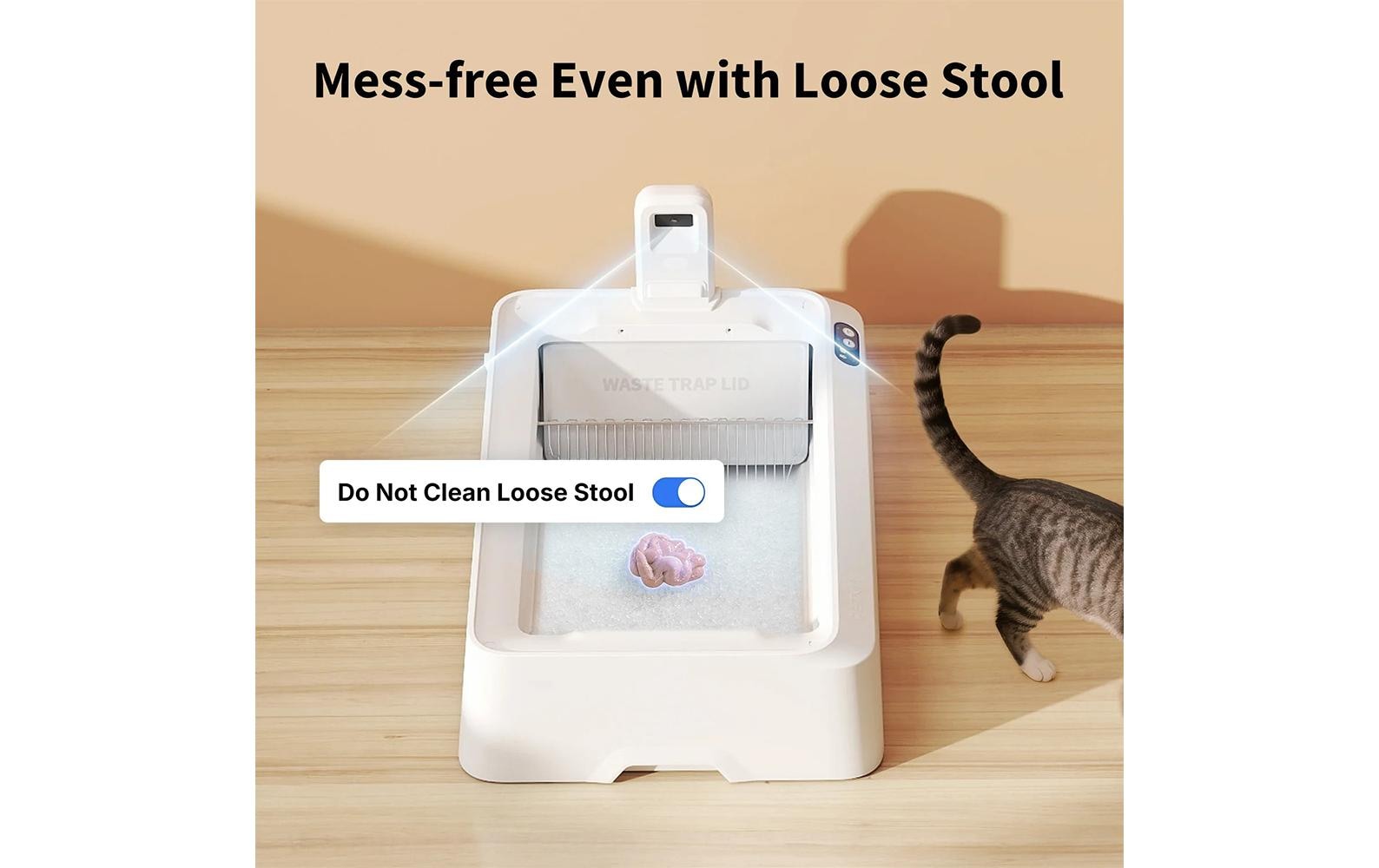 PETKIT Toilettes pour chats »Purobot Crystal Duo, selbstreinigend«