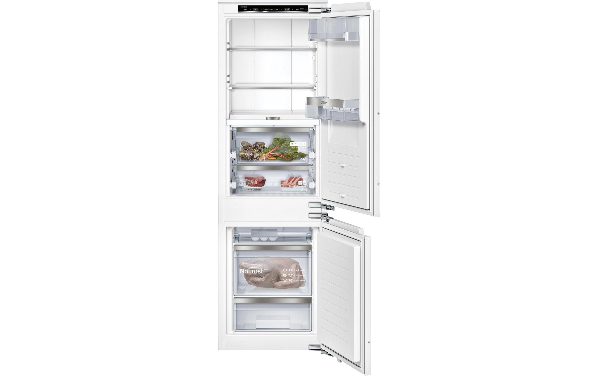 Image of SIEMENS Kühl-/Gefrierkombination "KI86FPDE0H" 177,2 cm hoch 55,8 cm breit Einbau-Kühl-Gefrier-Kombination mit Gefrierbereich unten